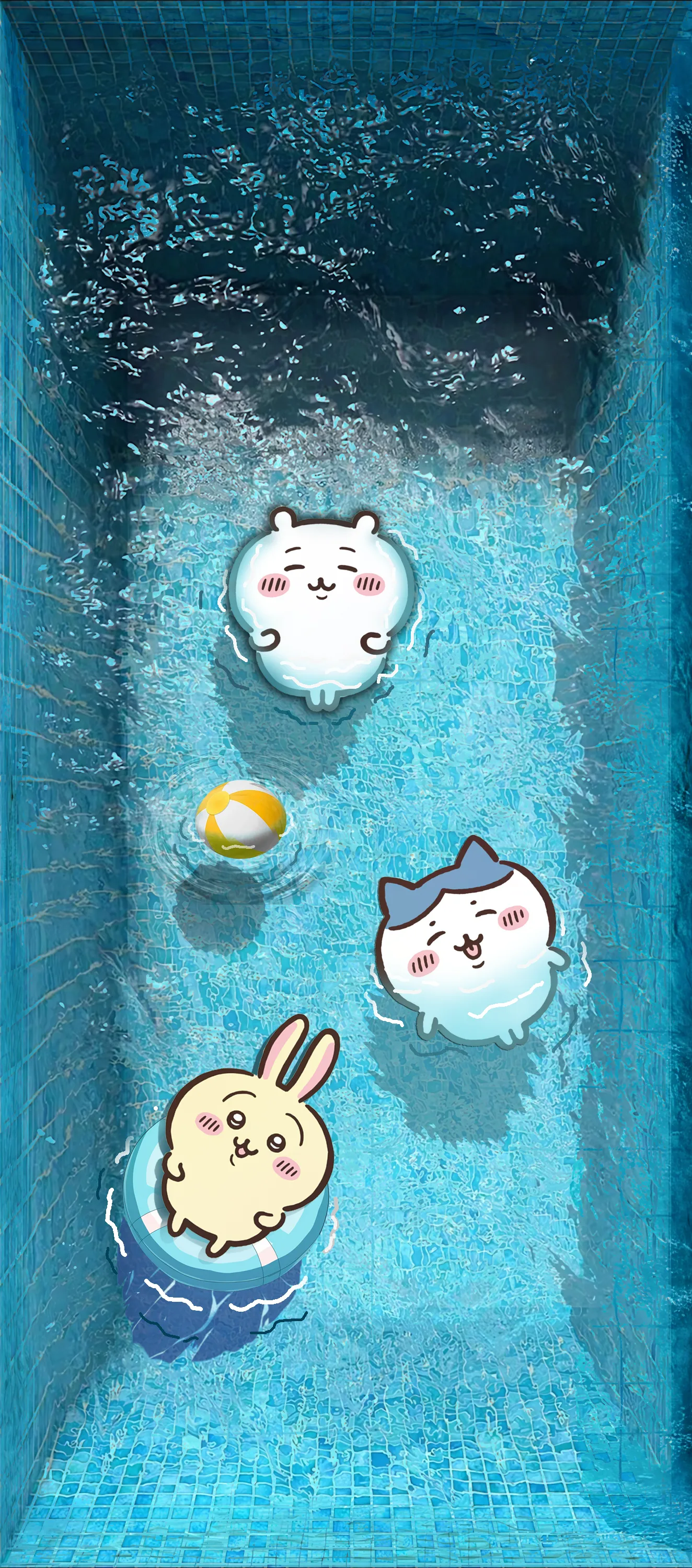清凉夏日吉伊卡哇壁纸-高清吉伊卡哇风格清凉夏日图片