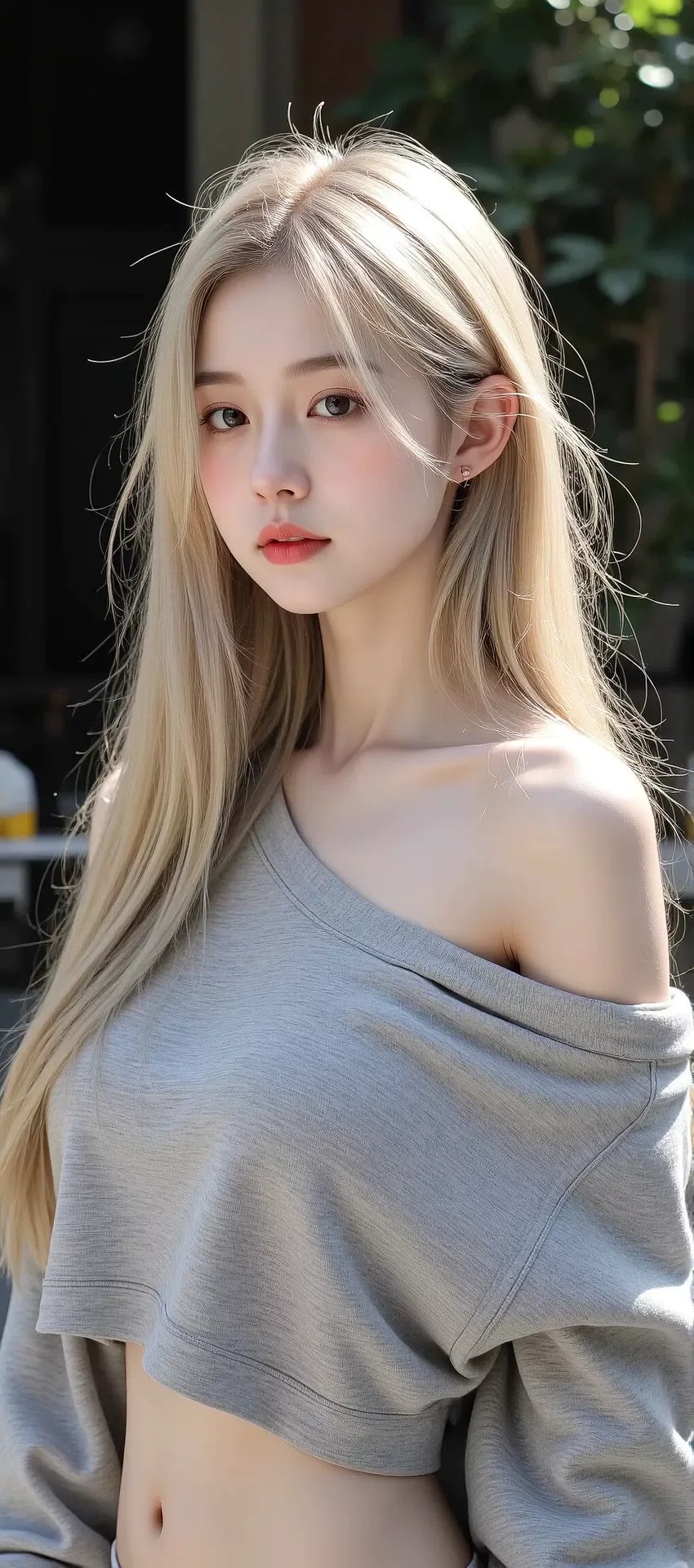 气质女孩高清人像写真图片 优雅女孩手机锁屏素材