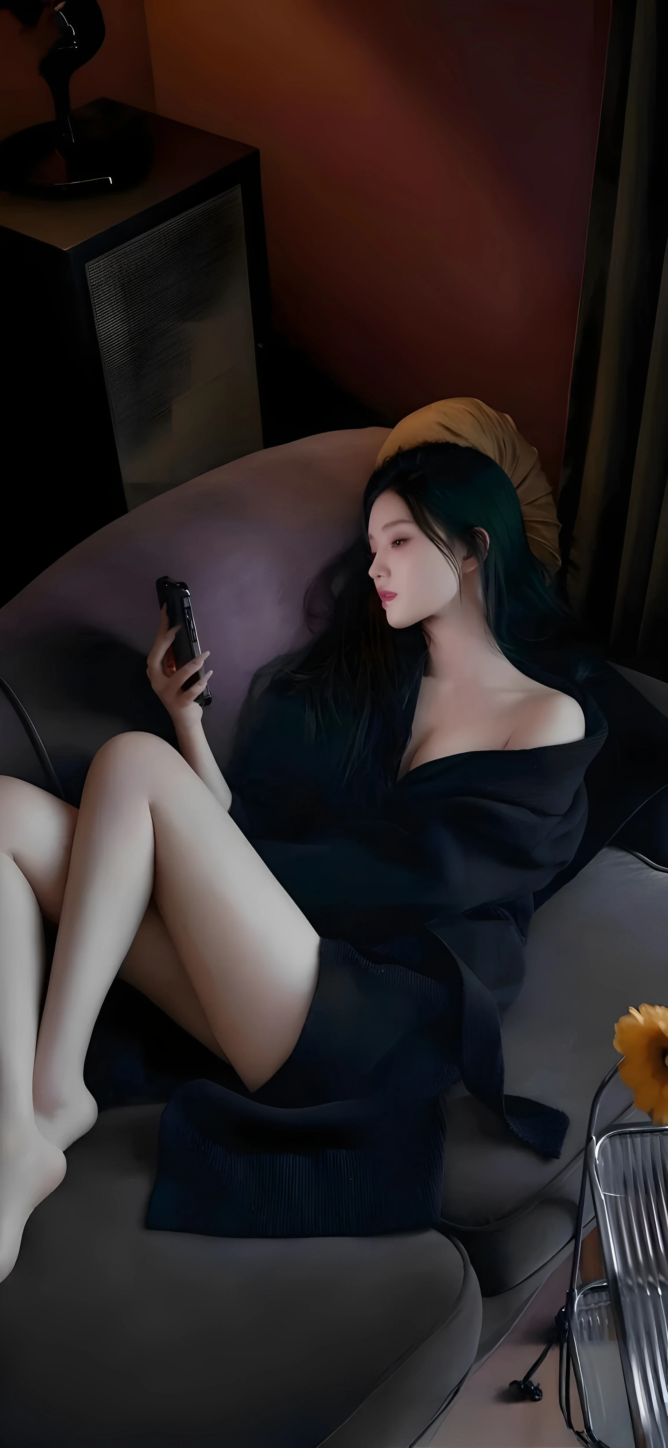气质女孩高清人像写真图片 优雅女孩手机锁屏素材