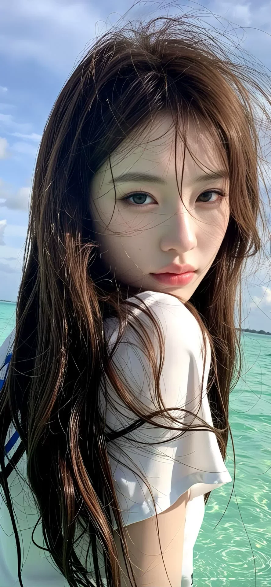 气质女孩高清人像写真图片 优雅女孩手机锁屏素材