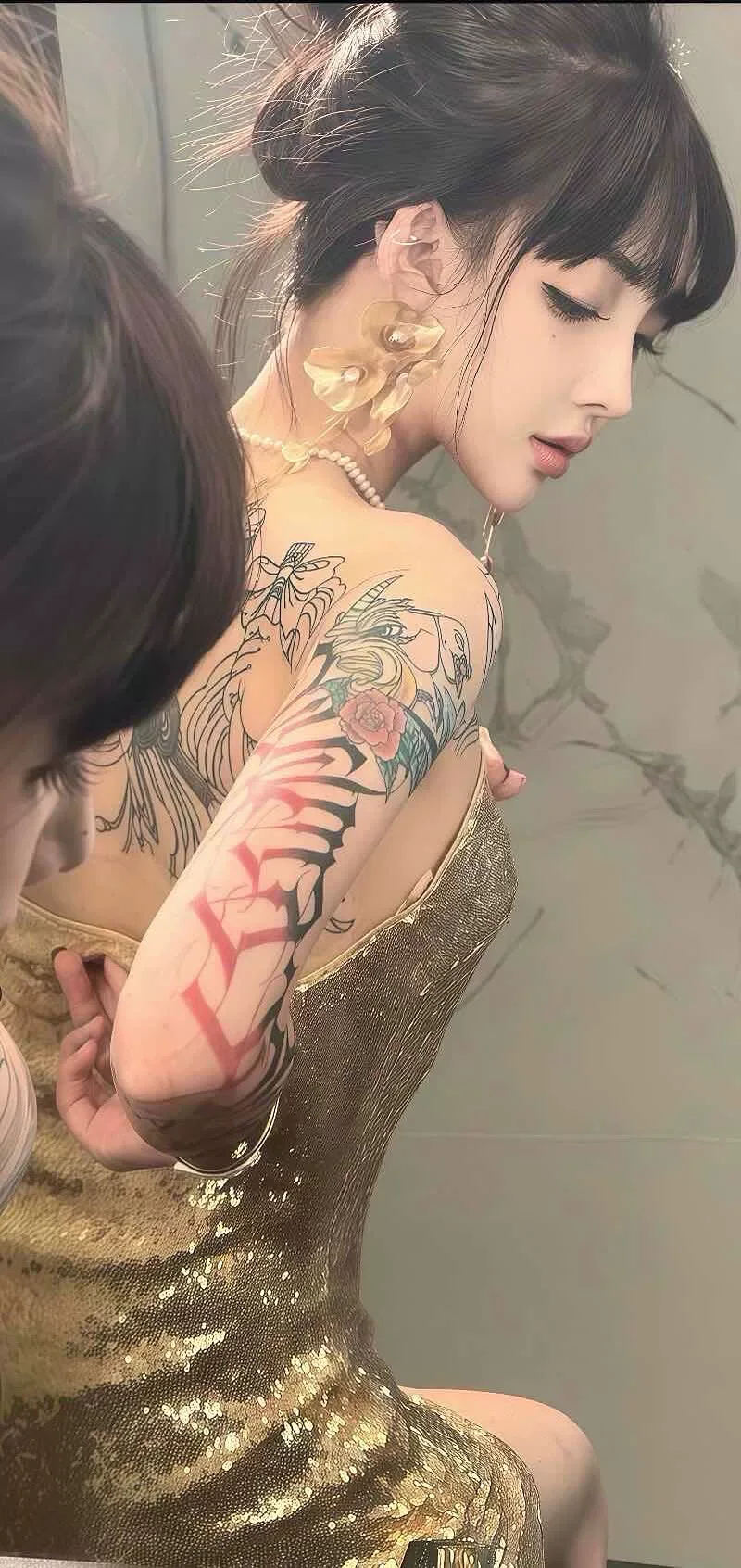 气质女孩高清人像写真图片 优雅女孩手机锁屏素材
