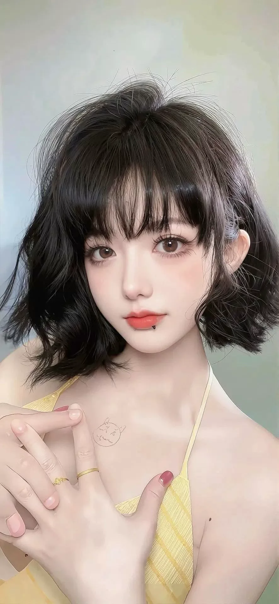 气质女孩高清人像写真图片 优雅女孩手机锁屏素材