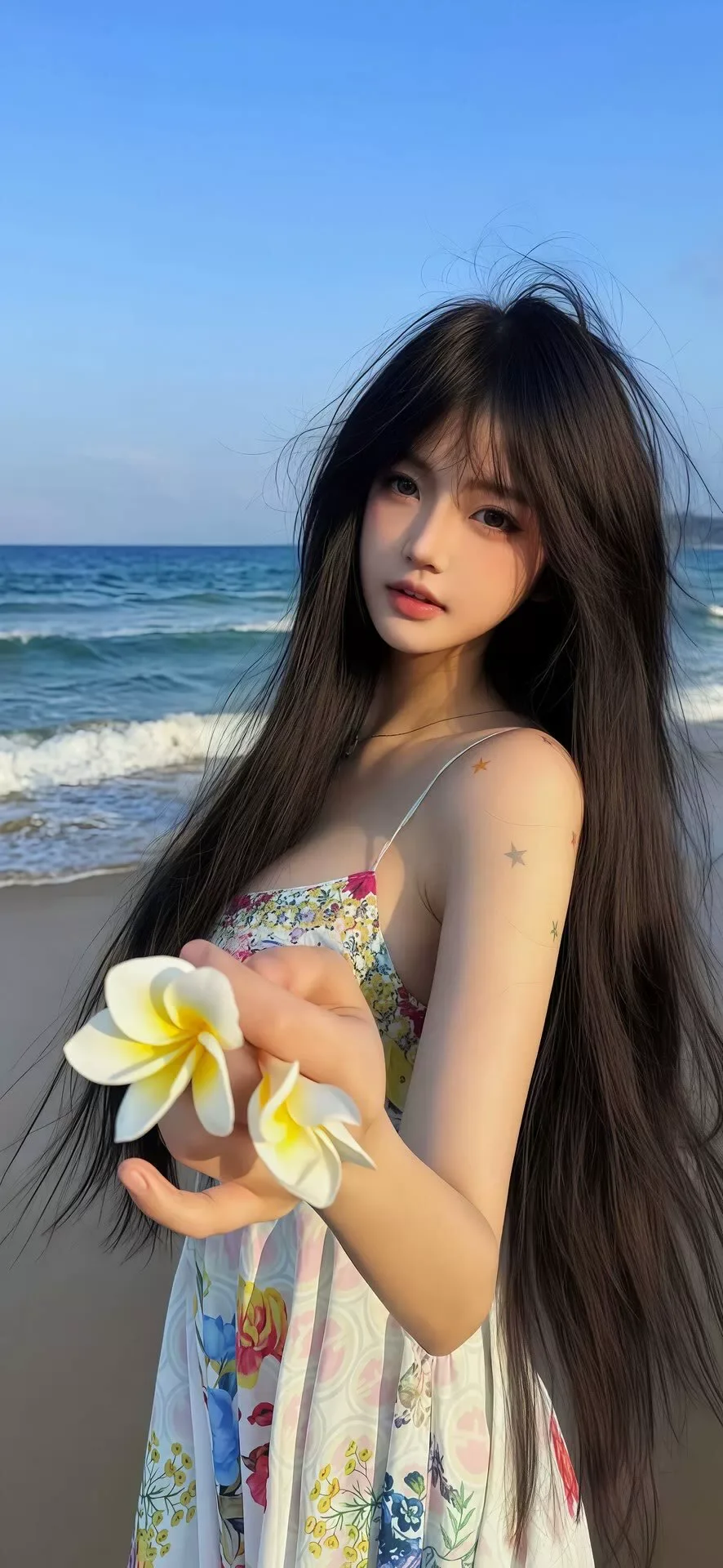 气质女孩高清人像写真图片 优雅女孩手机锁屏素材