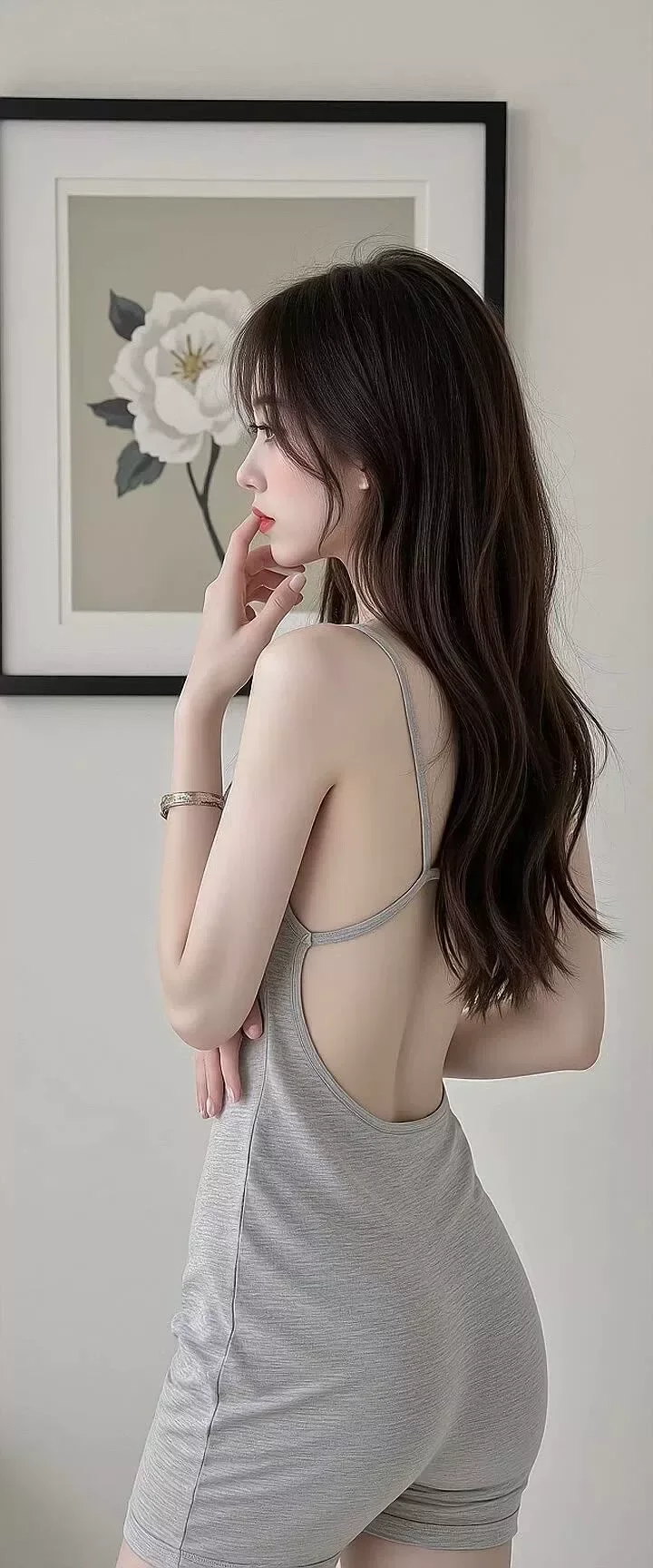 气质女孩高清人像写真图片 优雅女孩手机锁屏素材