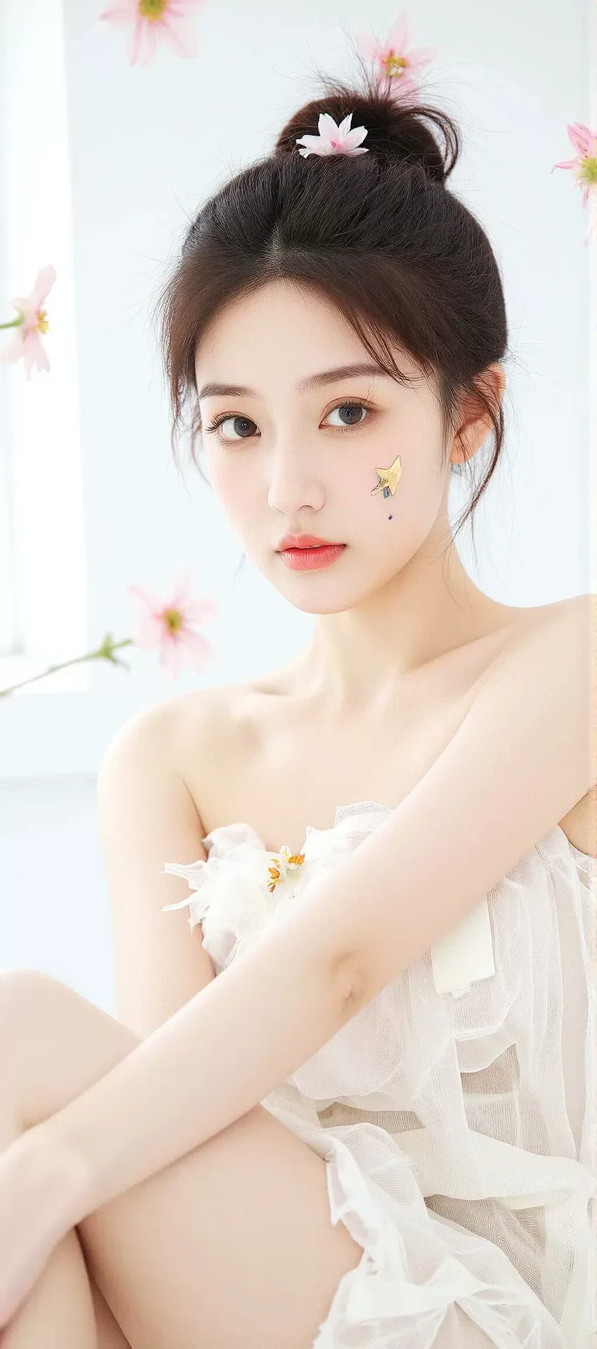 气质女孩高清人像写真图片 优雅女孩手机锁屏素材