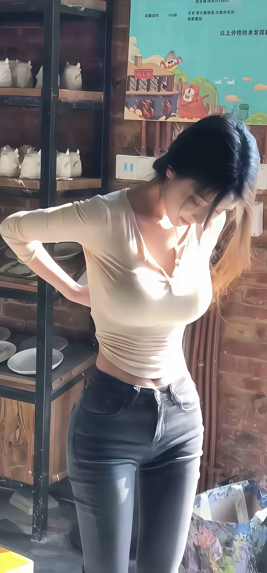 气质女孩高清人像写真图片 优雅女孩手机锁屏素材