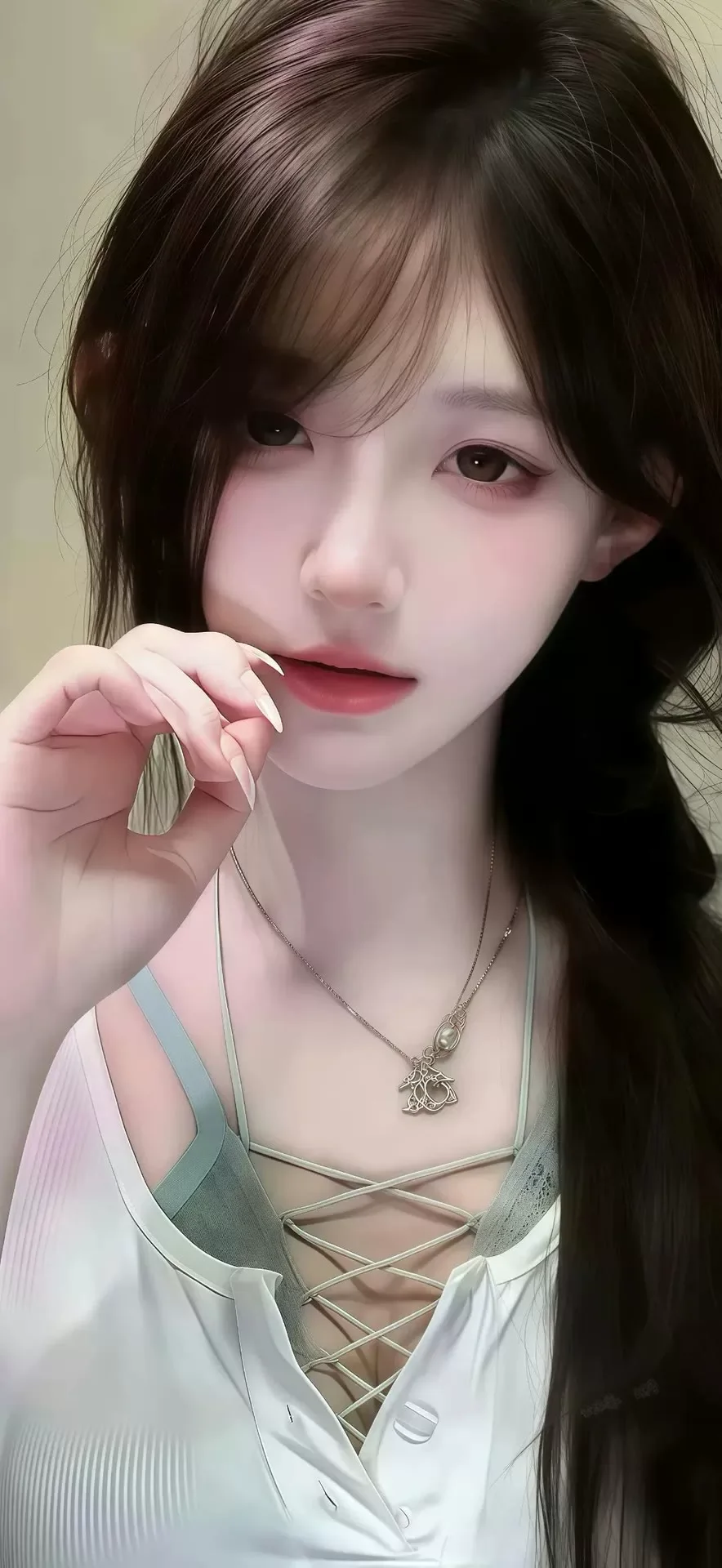 气质女孩高清人像写真图片 优雅女孩手机锁屏素材