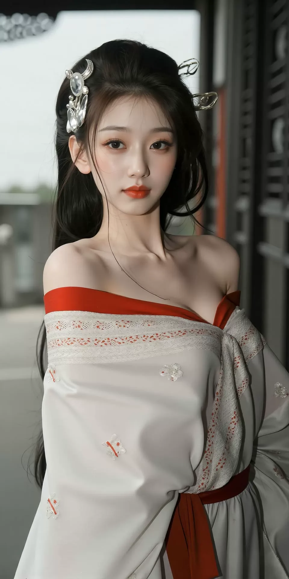 气质女孩高清人像写真图片 优雅女孩手机锁屏素材