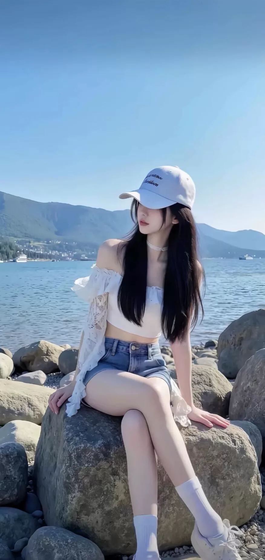 气质女孩高清人像写真图片 优雅女孩手机锁屏素材