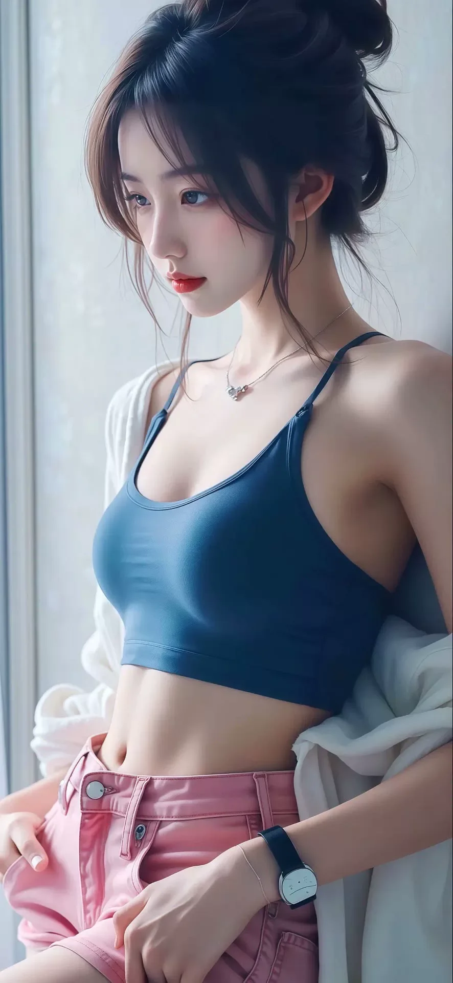 气质女孩高清人像写真图片 优雅女孩手机锁屏素材