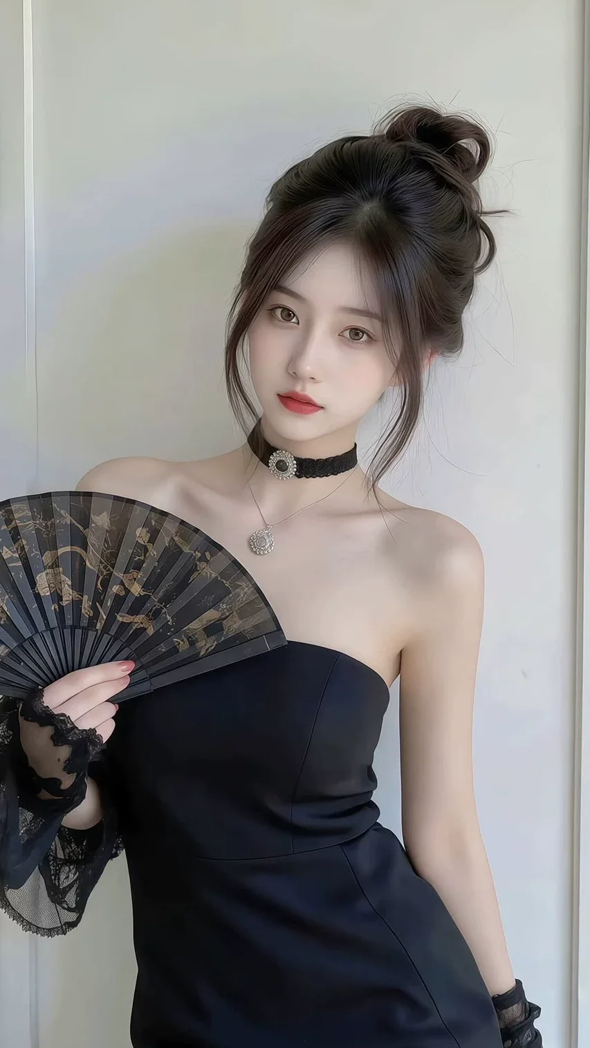 气质女孩高清人像写真图片 优雅女孩手机锁屏素材