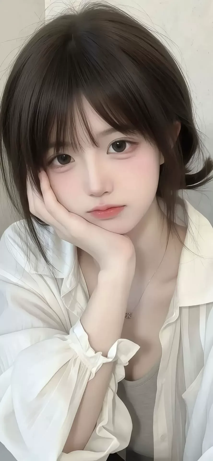 气质女孩高清人像写真图片 优雅女孩手机锁屏素材