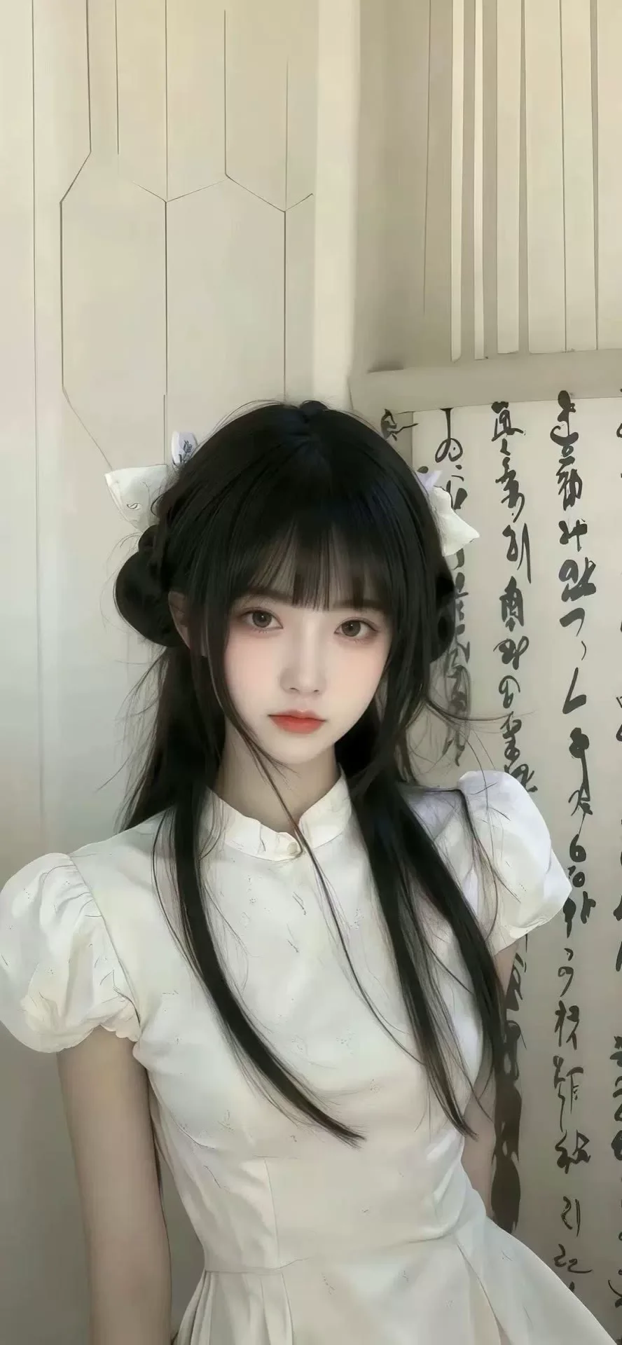 气质女孩高清人像写真图片 优雅女孩手机锁屏素材