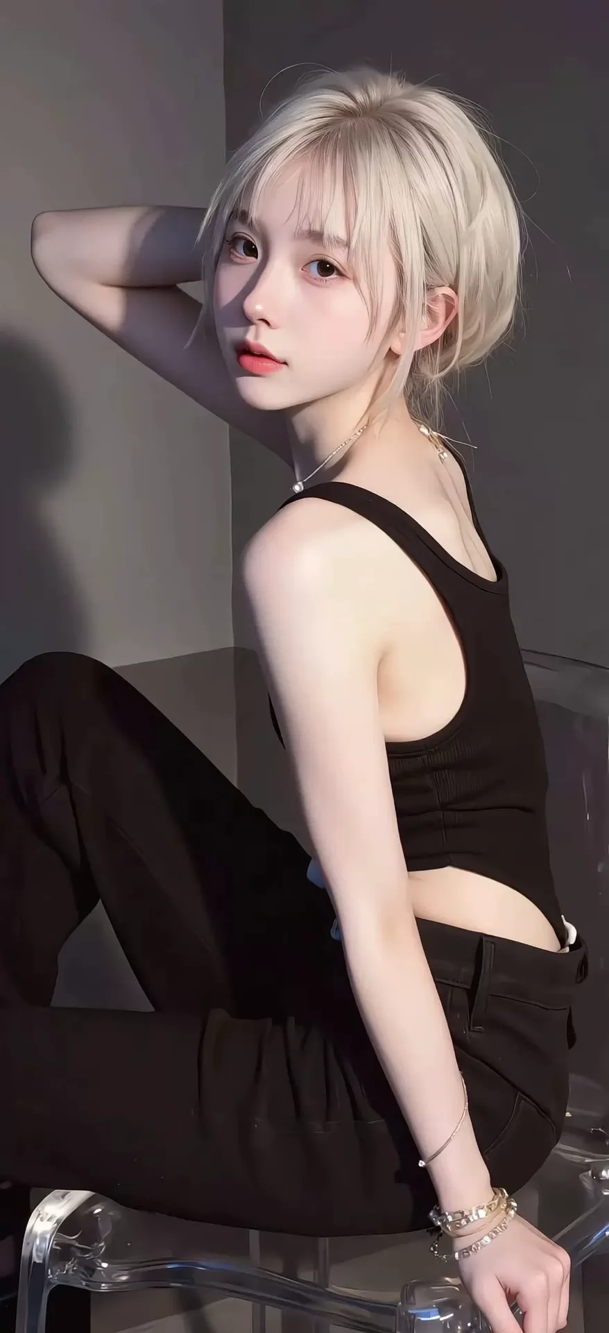 气质女孩高清人像写真图片 优雅女孩手机锁屏素材