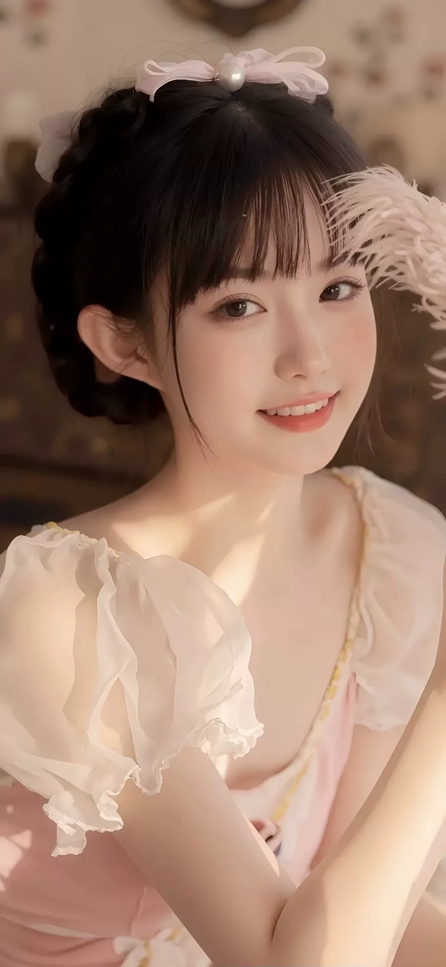 气质女孩高清人像写真图片 优雅女孩手机锁屏素材