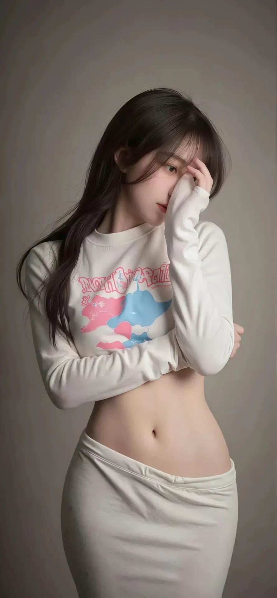 气质女孩高清人像写真图片 优雅女孩手机锁屏素材