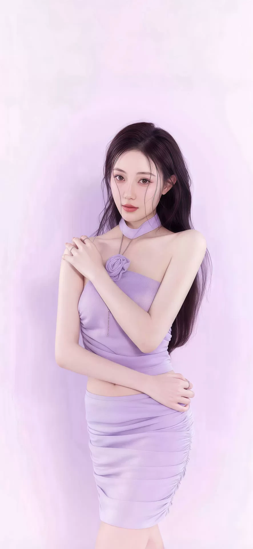 气质女孩高清人像写真图片 优雅女孩手机锁屏素材