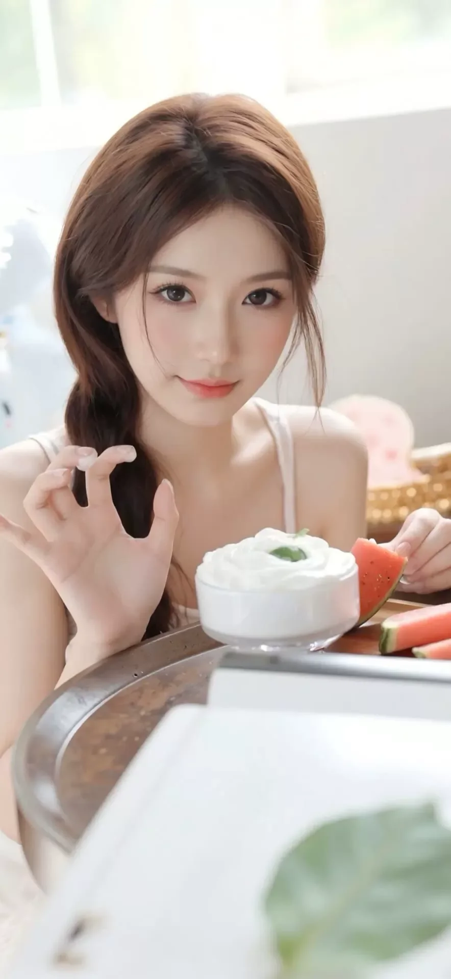 气质女孩高清人像写真图片 优雅女孩手机锁屏素材