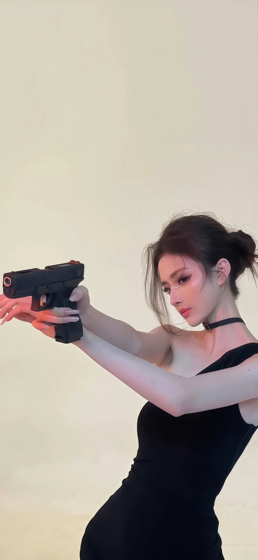 气质女孩高清人像写真图片 优雅女孩手机锁屏素材
