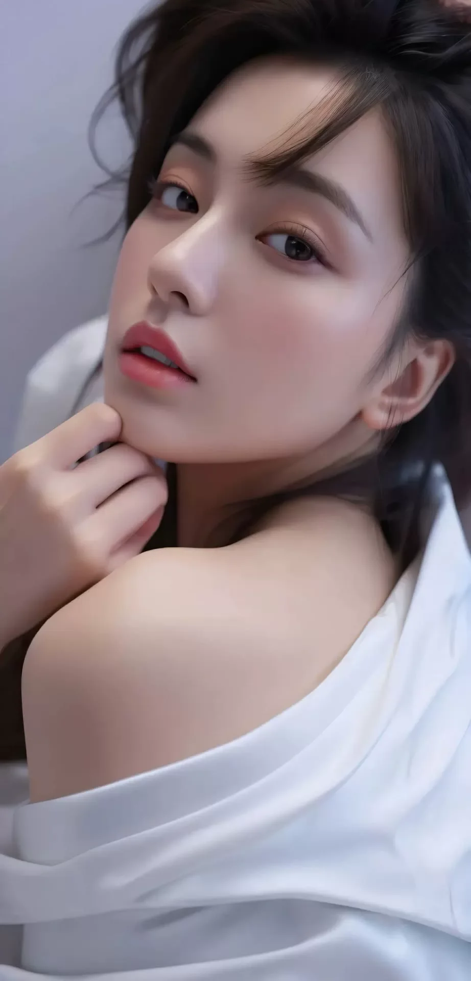 气质女孩高清人像写真图片 优雅女孩手机锁屏素材