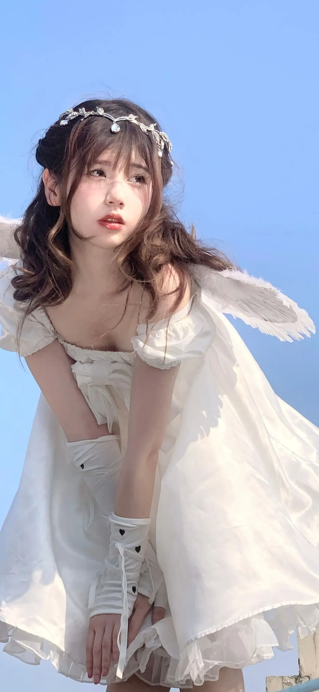 靓丽多姿的 小姐姐户外摄影 照片 精美壁纸收藏