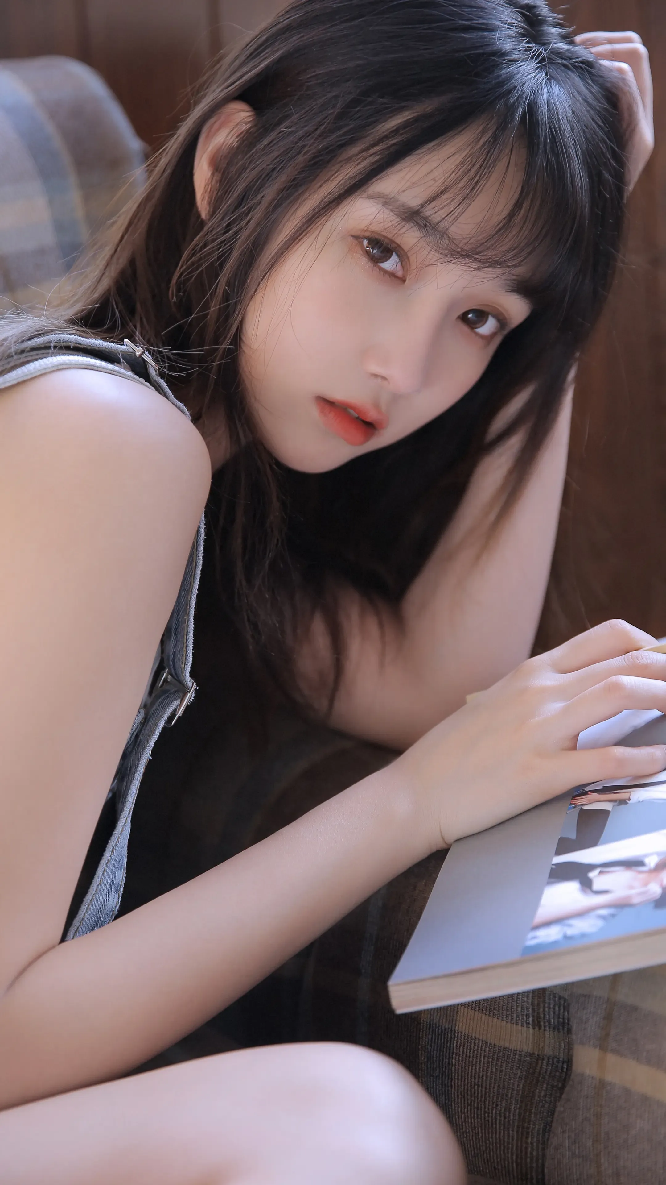 温柔知性的 小姐姐户外摄影 照片 精美壁纸收藏