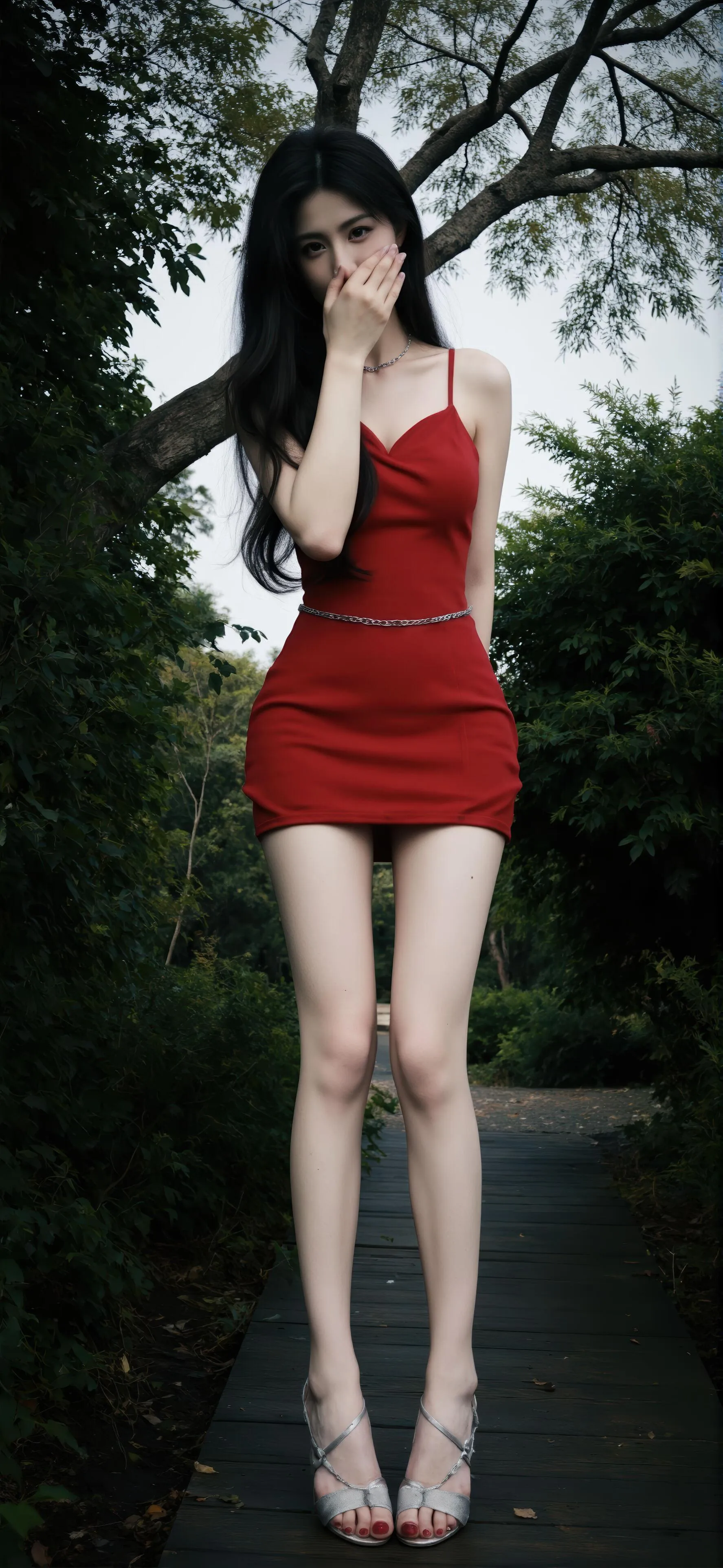 魅力十足的 小姐姐艺术摄影 照片 时尚壁纸素材