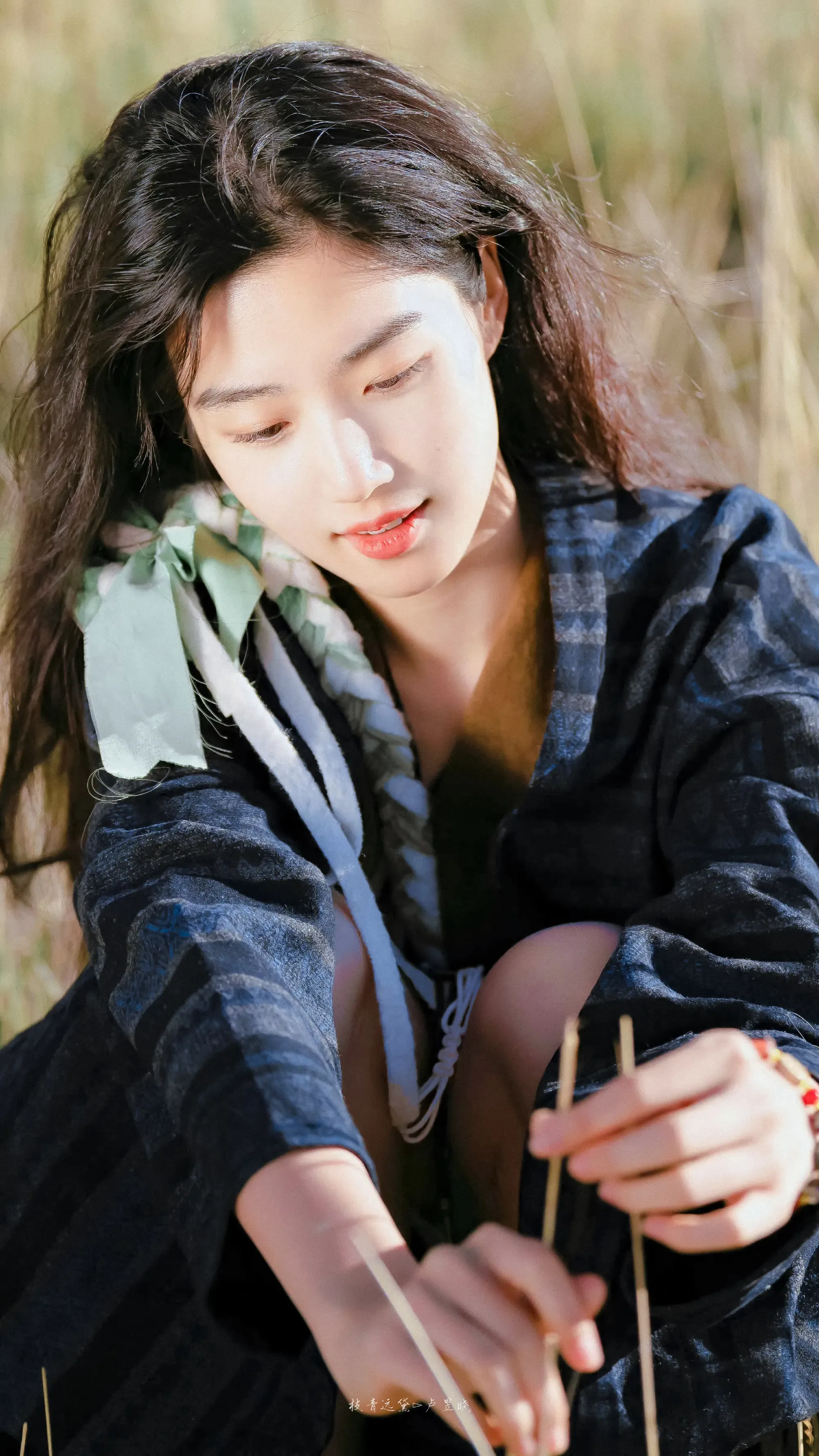 靓丽多姿的 小姐姐户外摄影 照片 精美壁纸收藏