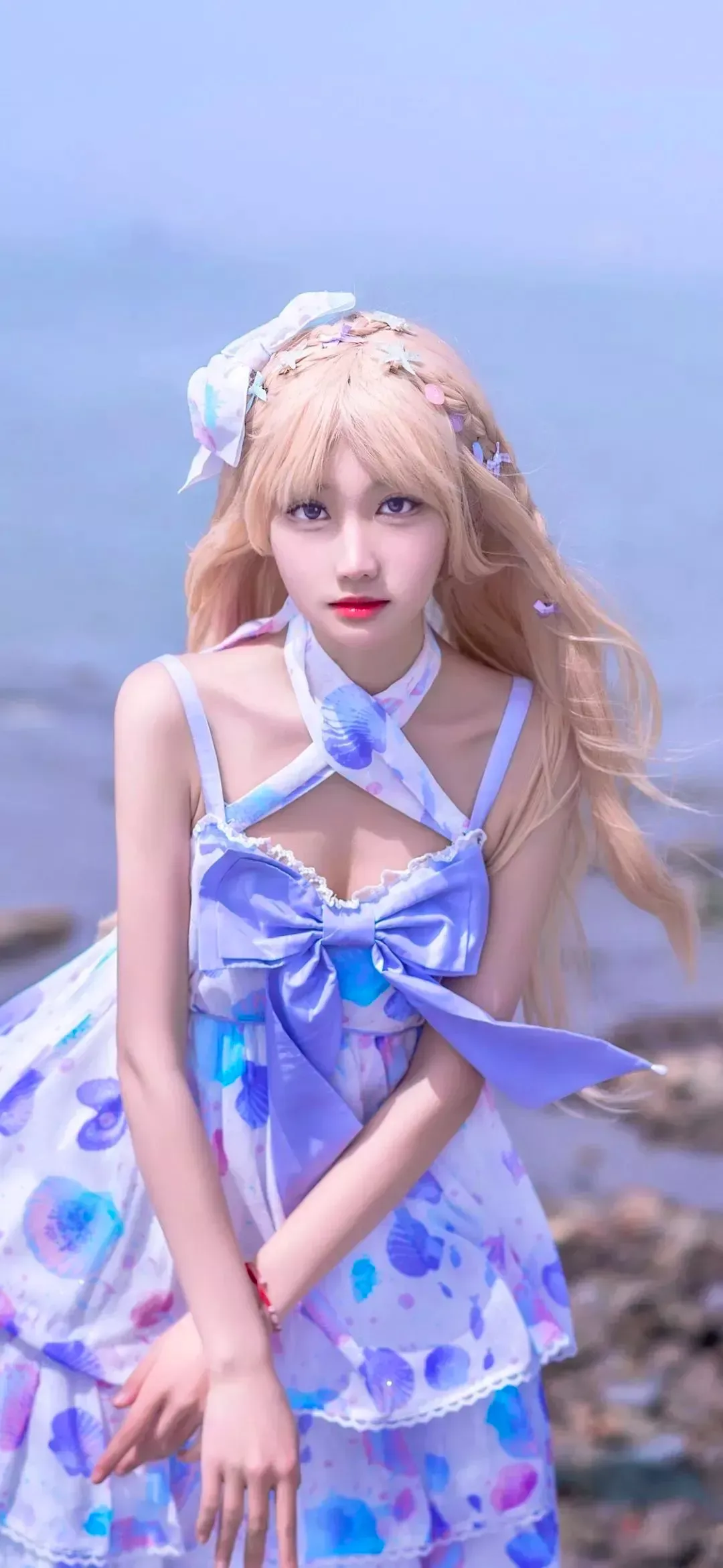 明艳动人的 小姐姐街拍美图 照片 唯美壁纸图片