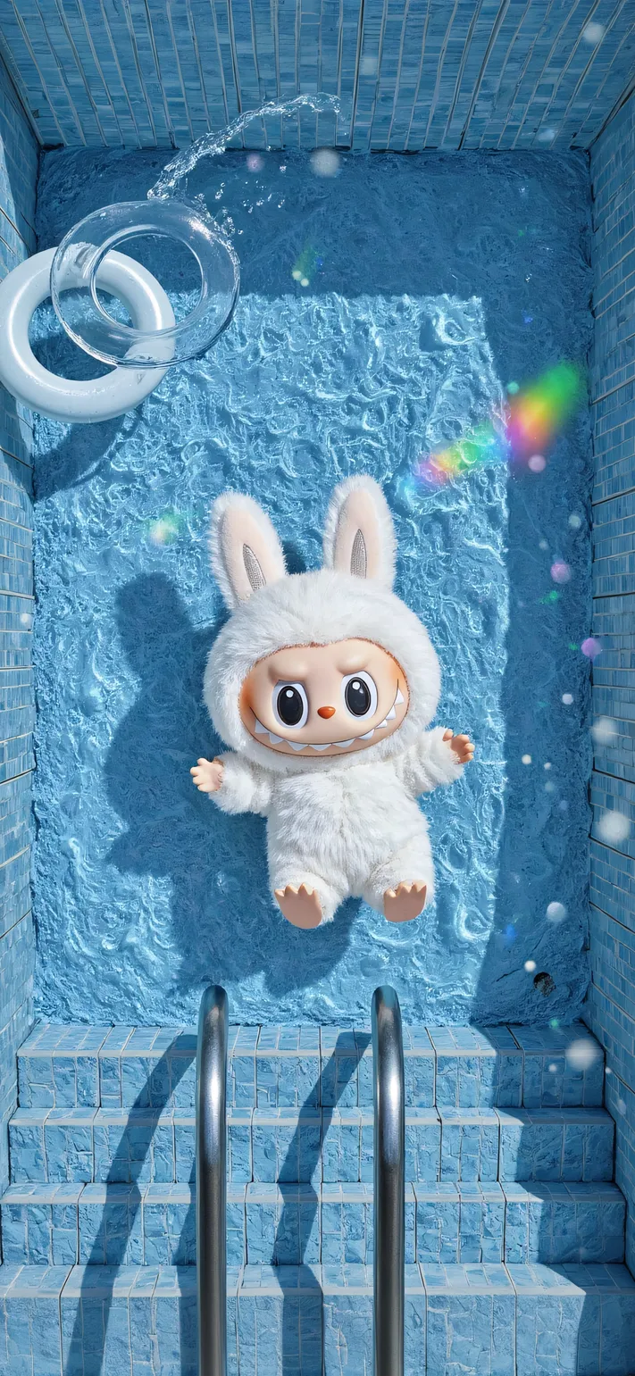 清凉夏日拉布布壁纸-高清拉布布风格清凉夏日图片