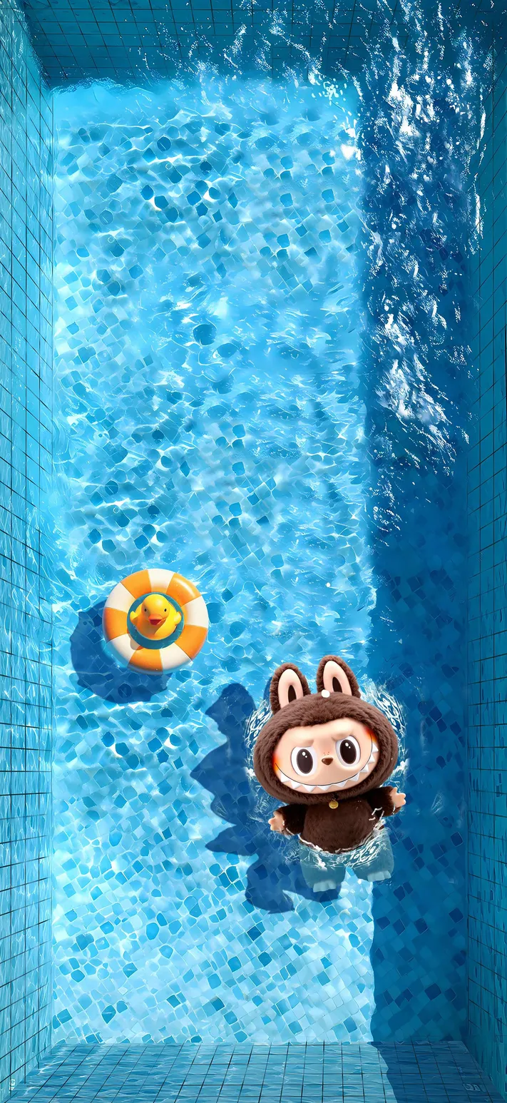 清凉夏日拉布布壁纸-高清拉布布风格清凉夏日图片