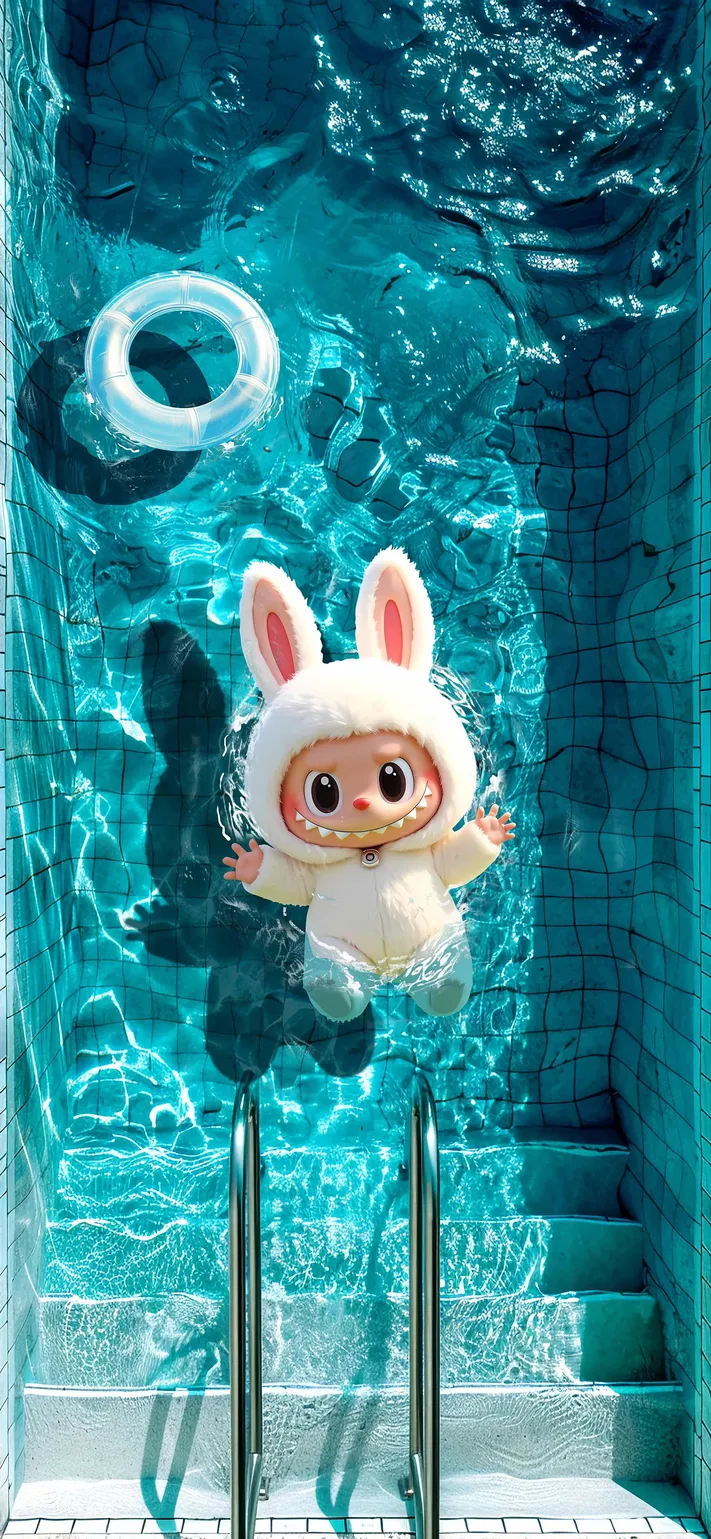 清凉夏日拉布布壁纸-高清拉布布风格清凉夏日图片