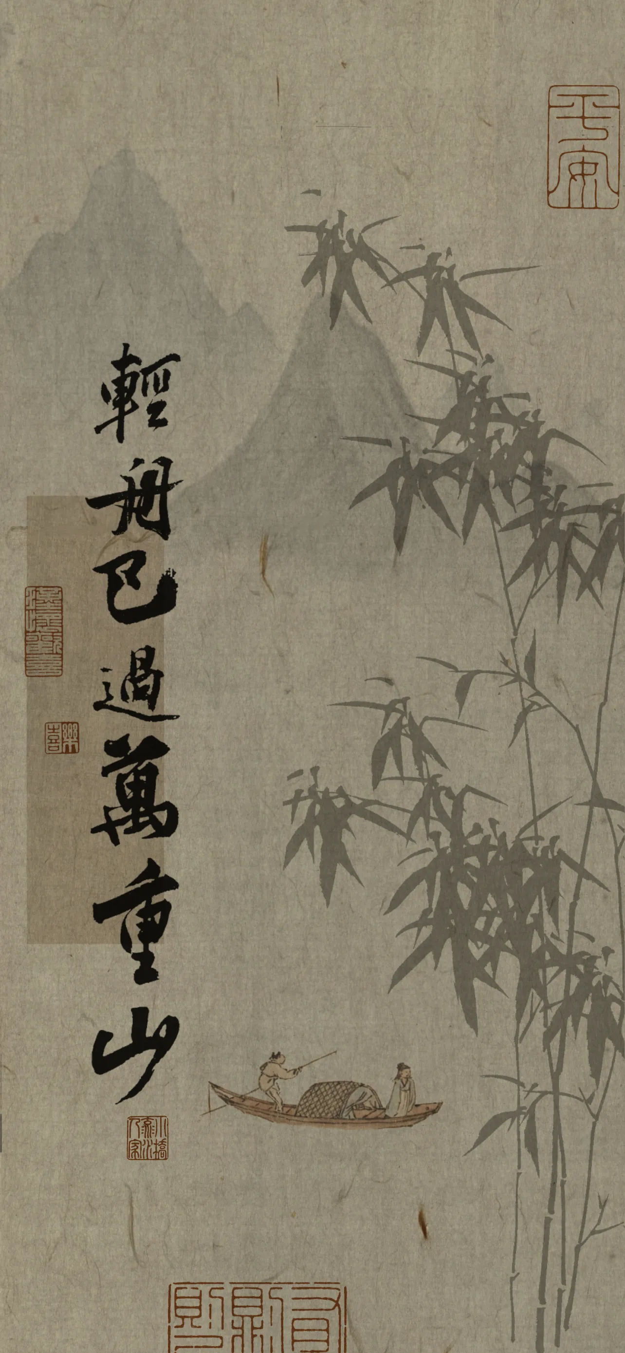 文字情感文字壁纸国风诸神壁纸-竖屏手机屏保