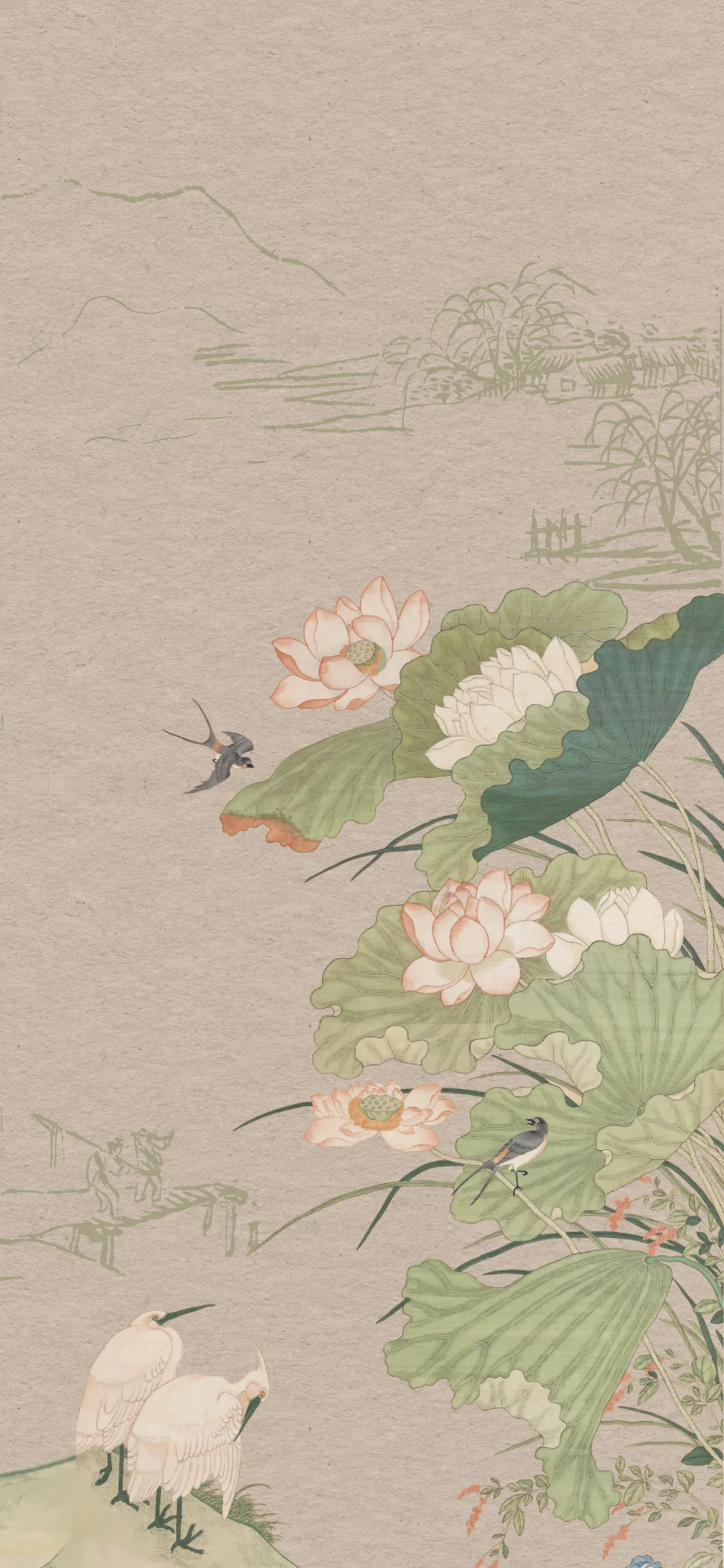 文字情感文字壁纸国风诸神壁纸-竖屏手机屏保