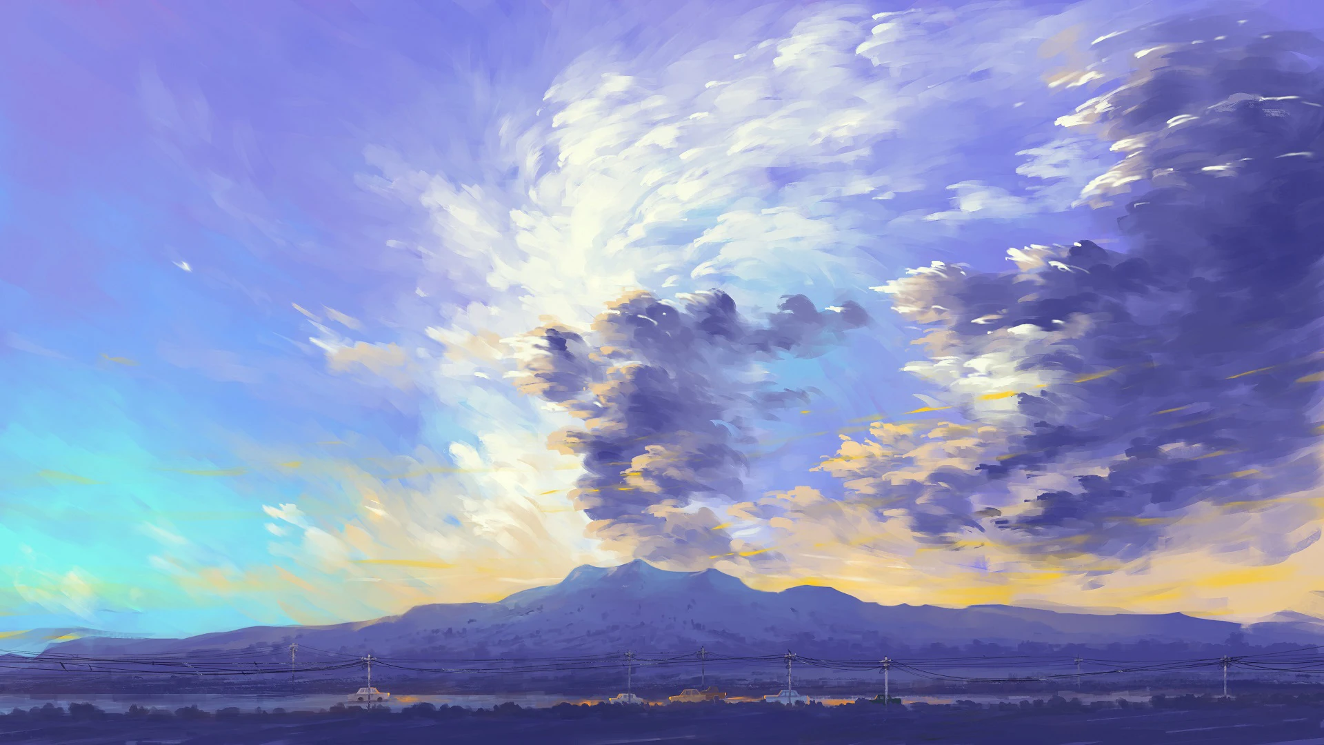 高清BisBiswas风格 艺术风景 高清素材