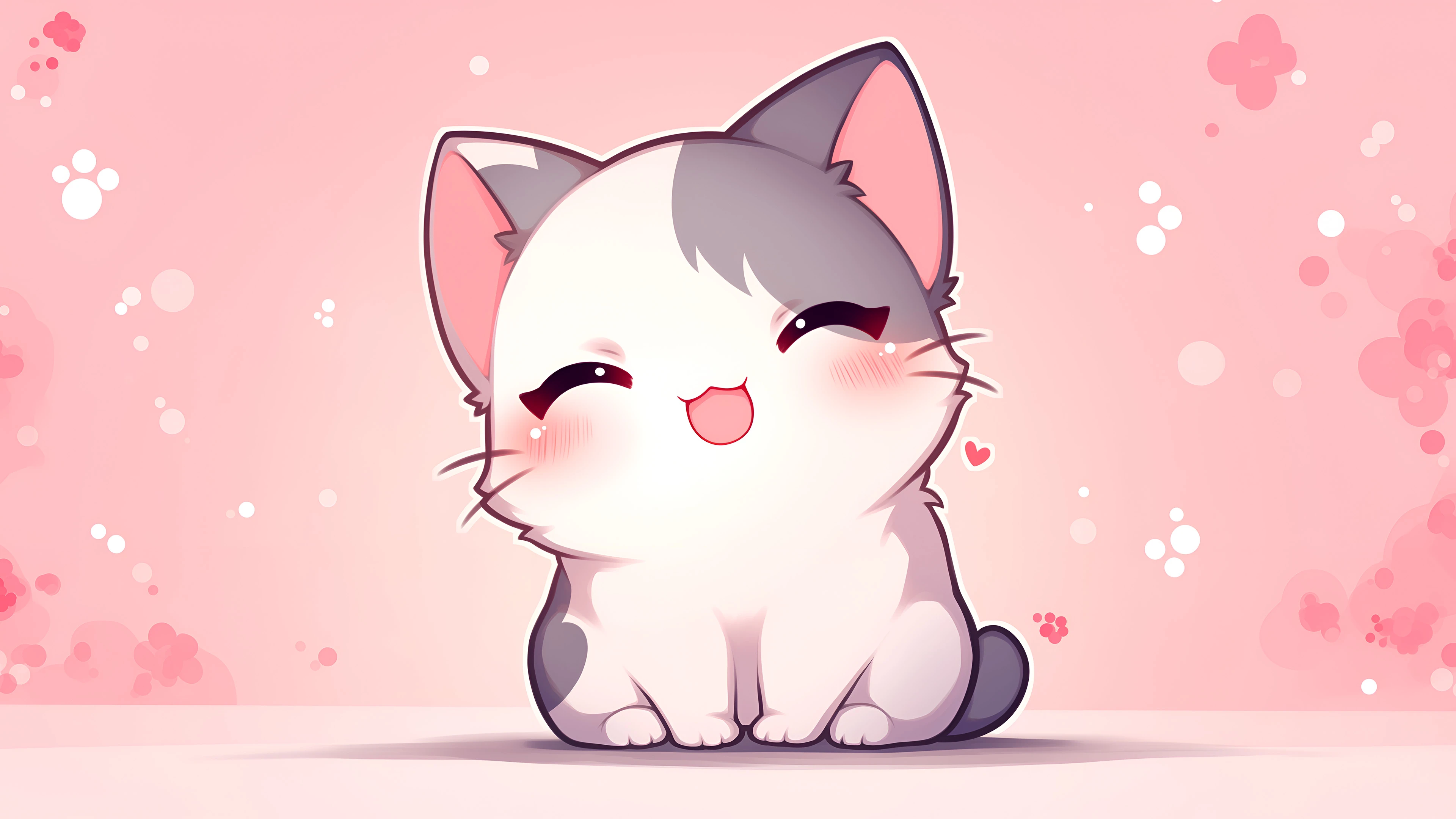 可爱猫咪壁纸 小猫高清摄影图片