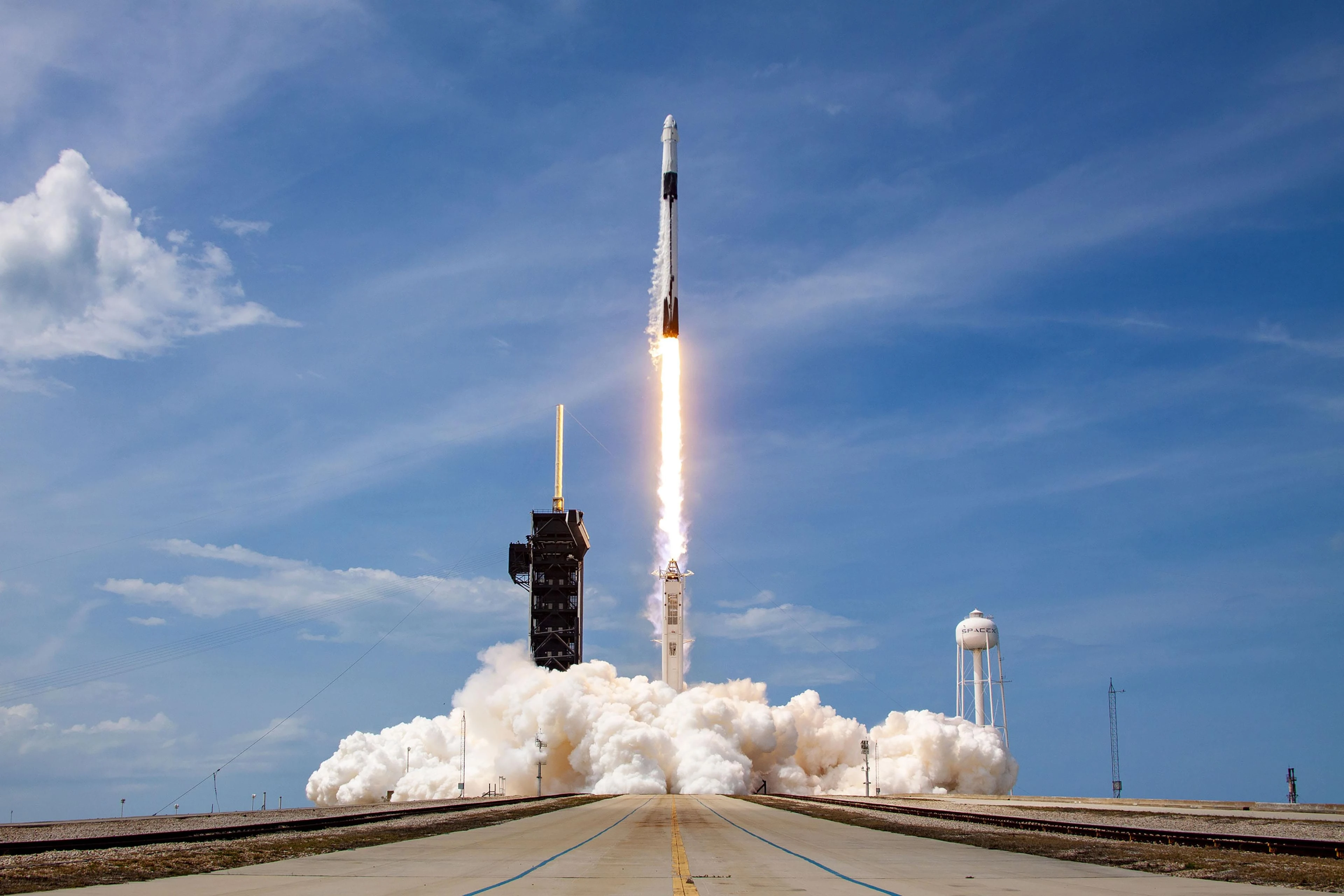 4k画质 科技感的 飞机航天SpaceX 航天背景 电脑壁纸