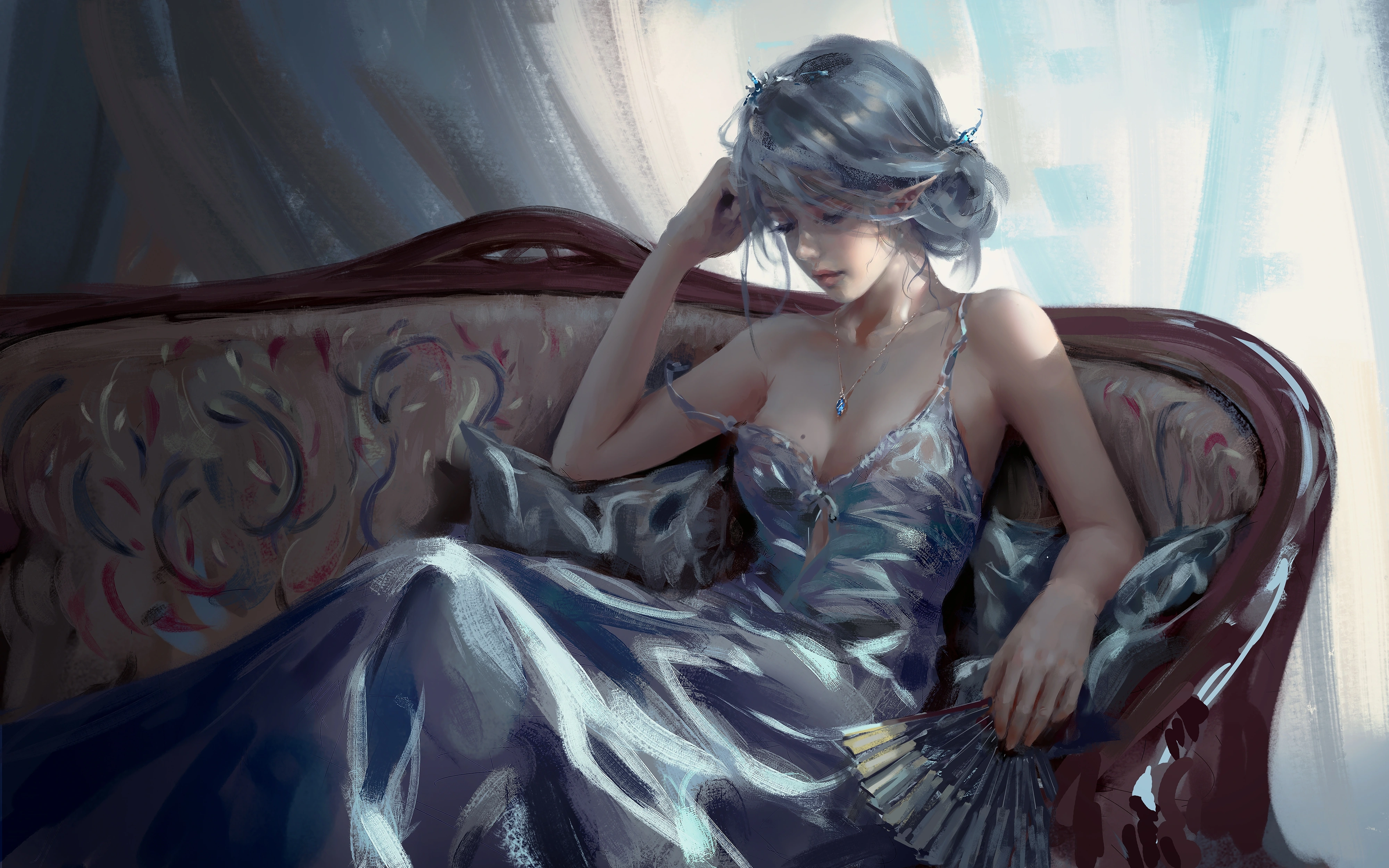 8K超高清 云虫插画壁纸 IPAD pc 超清无水印