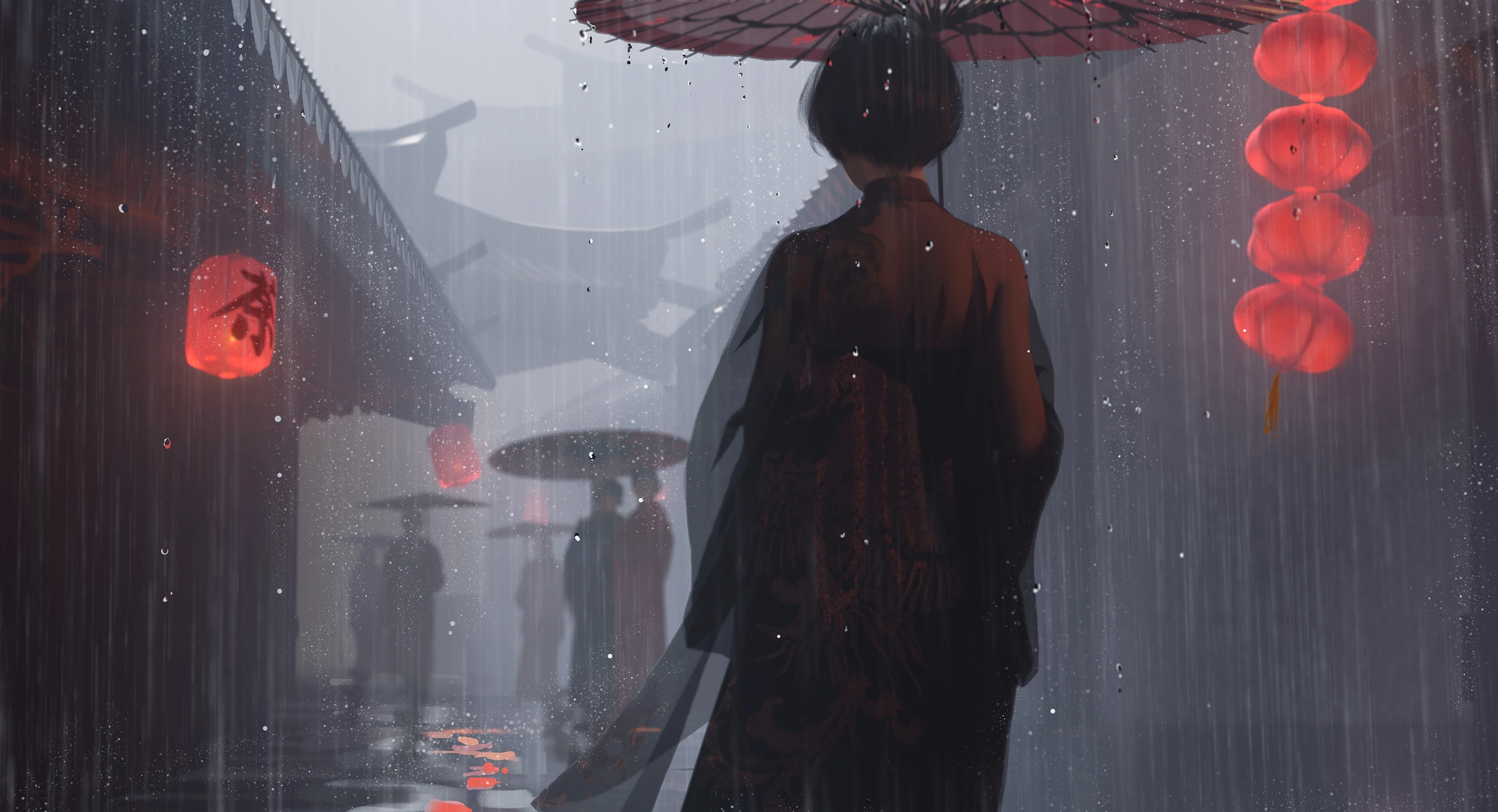 无损画质 云虫插画壁纸 平板壁纸 无水印