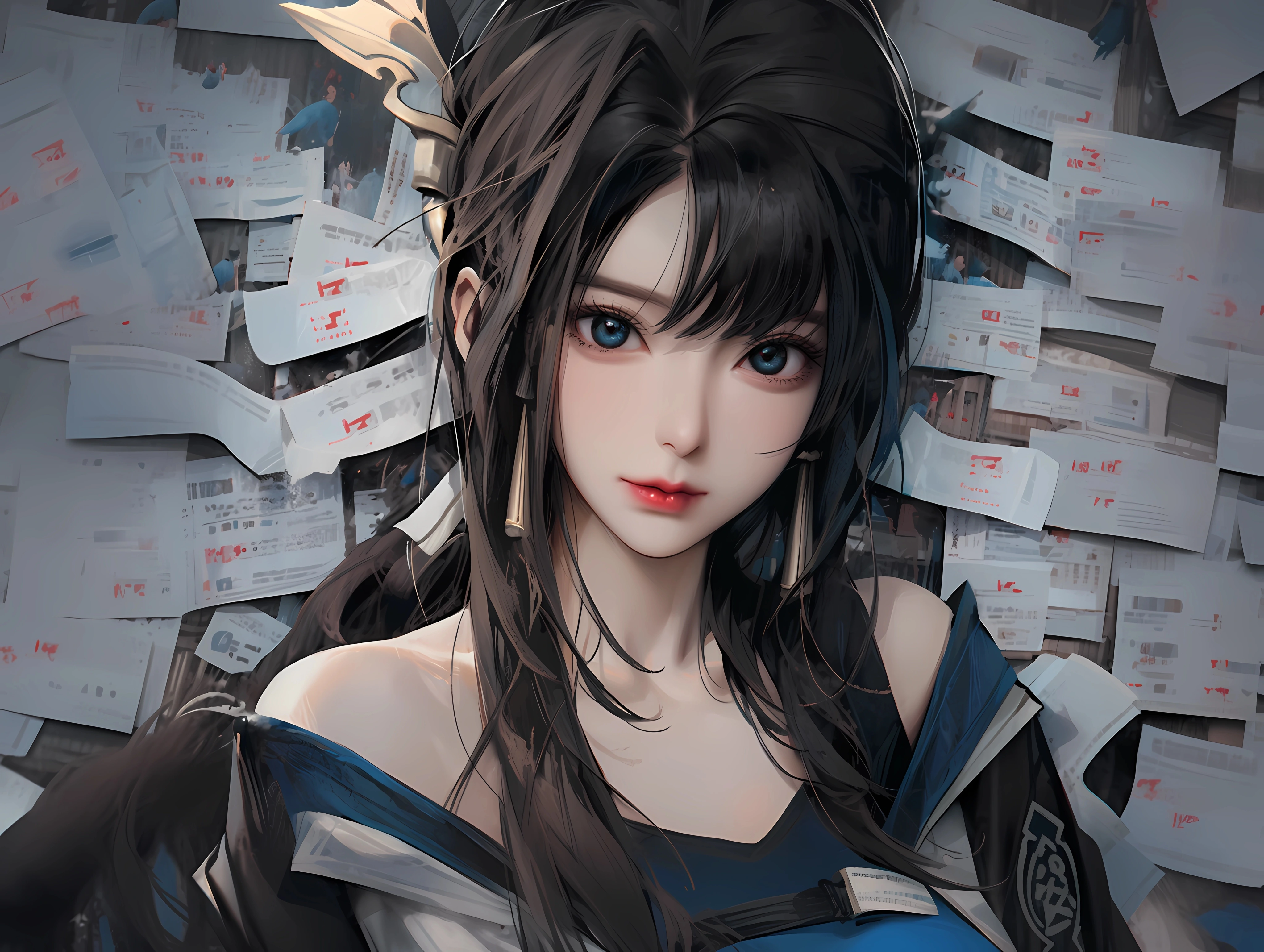 2K壁纸 AI人物插画壁纸 iPad壁纸 超清无水印