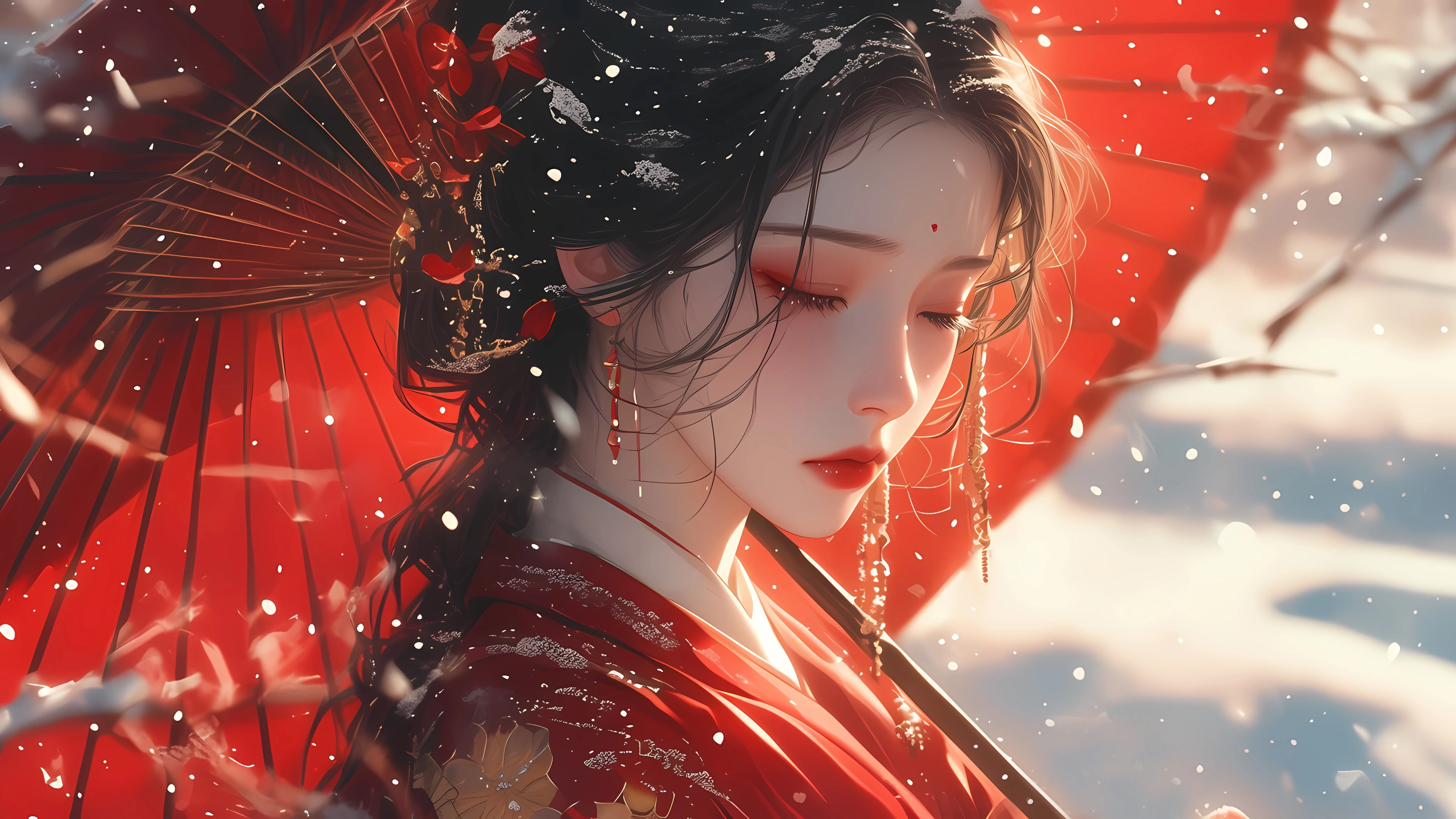 无损画质 AI人物插画壁纸 iPad壁纸 完整合集