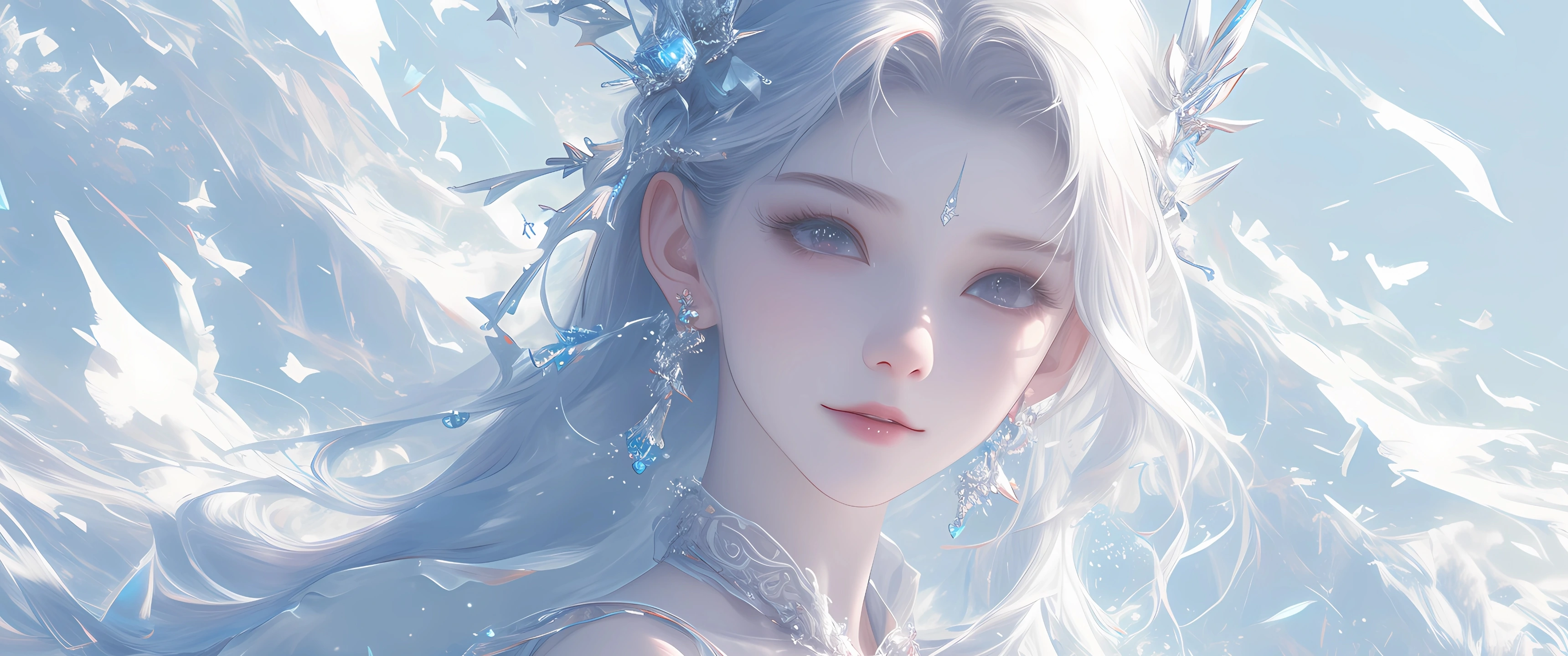 4K超清 AI人物插画壁纸 笔记本桌面 无水印