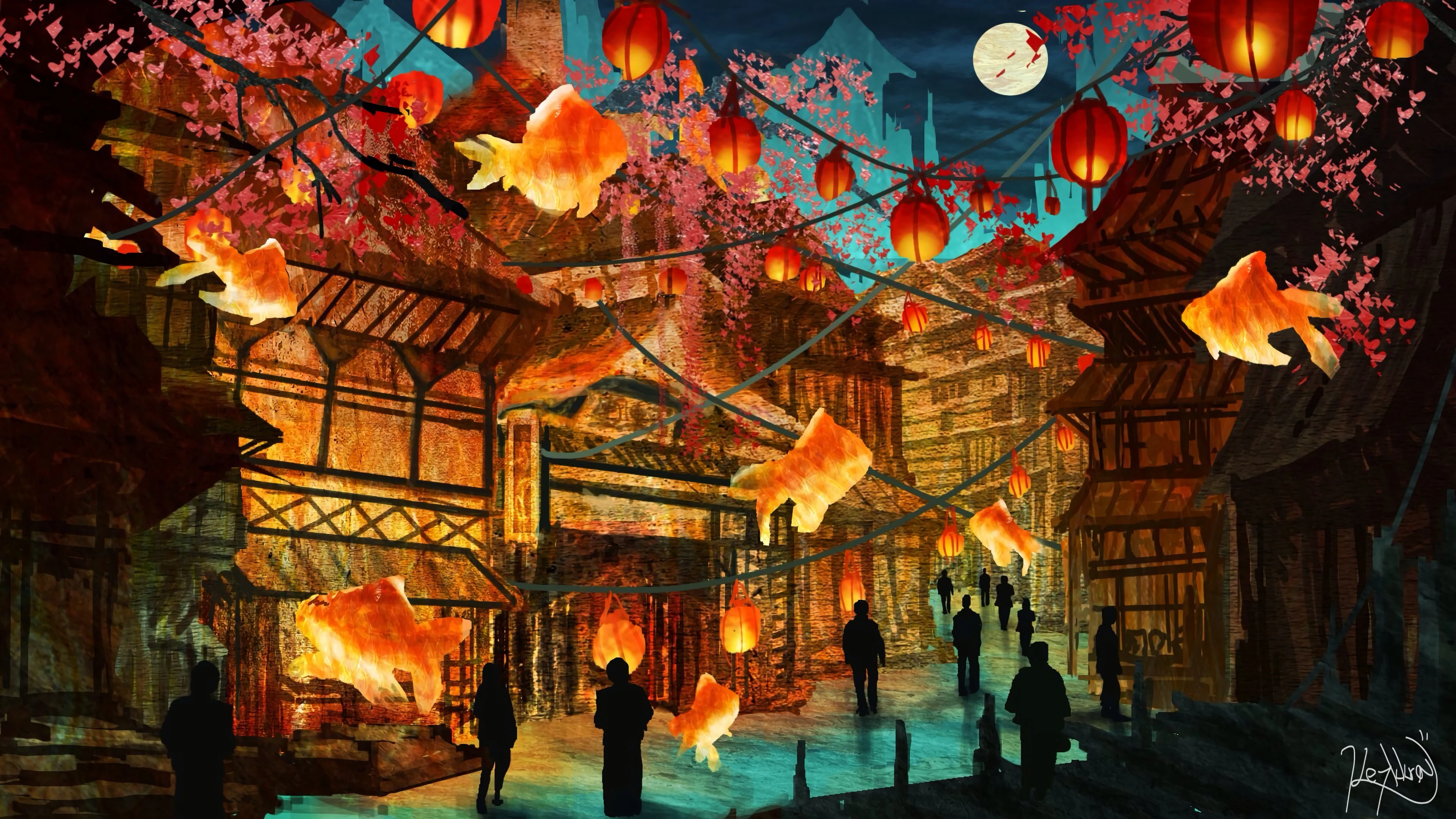 4K场景动漫 热门角色壁纸