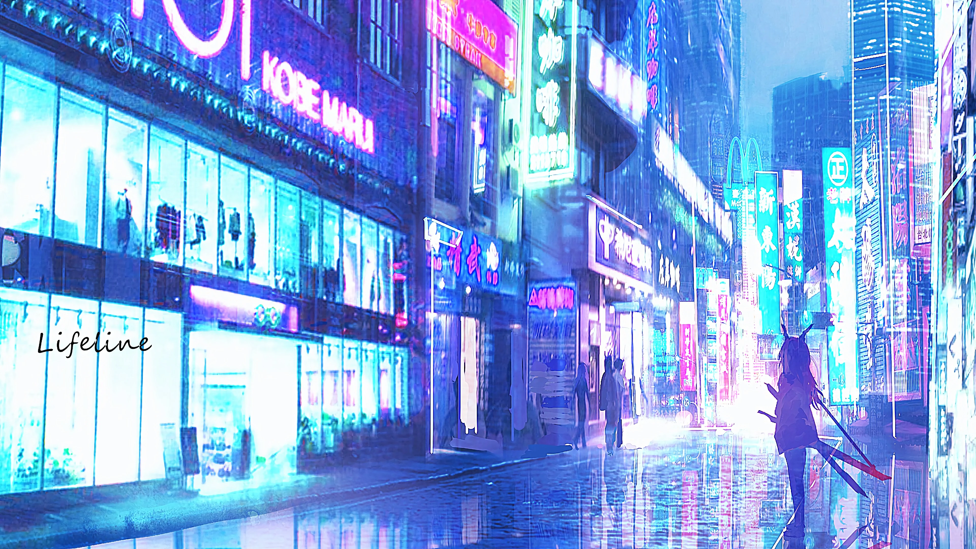 4K场景动漫 卡通风格壁纸
