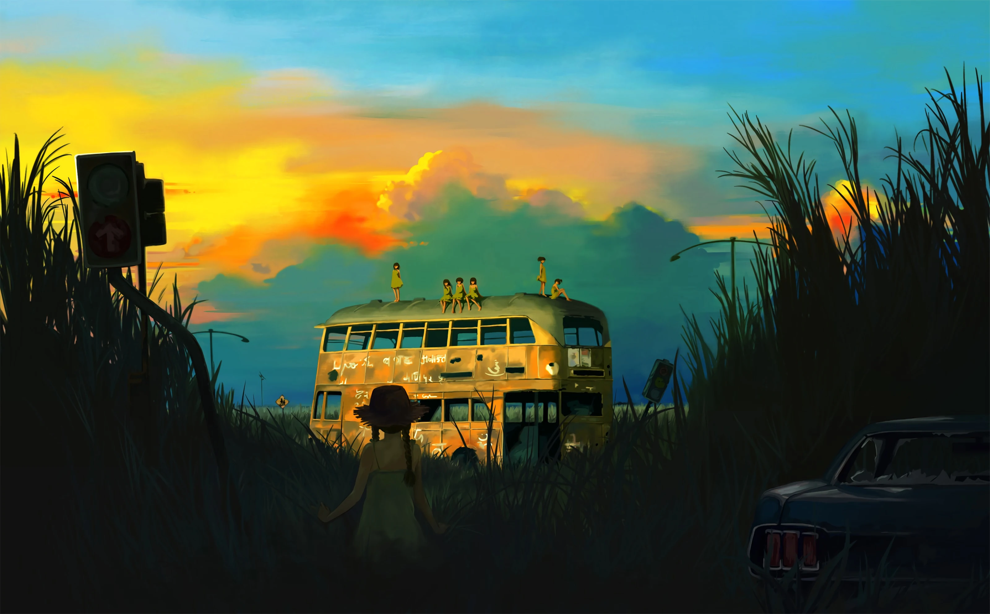 4K场景动漫 可爱形象壁纸