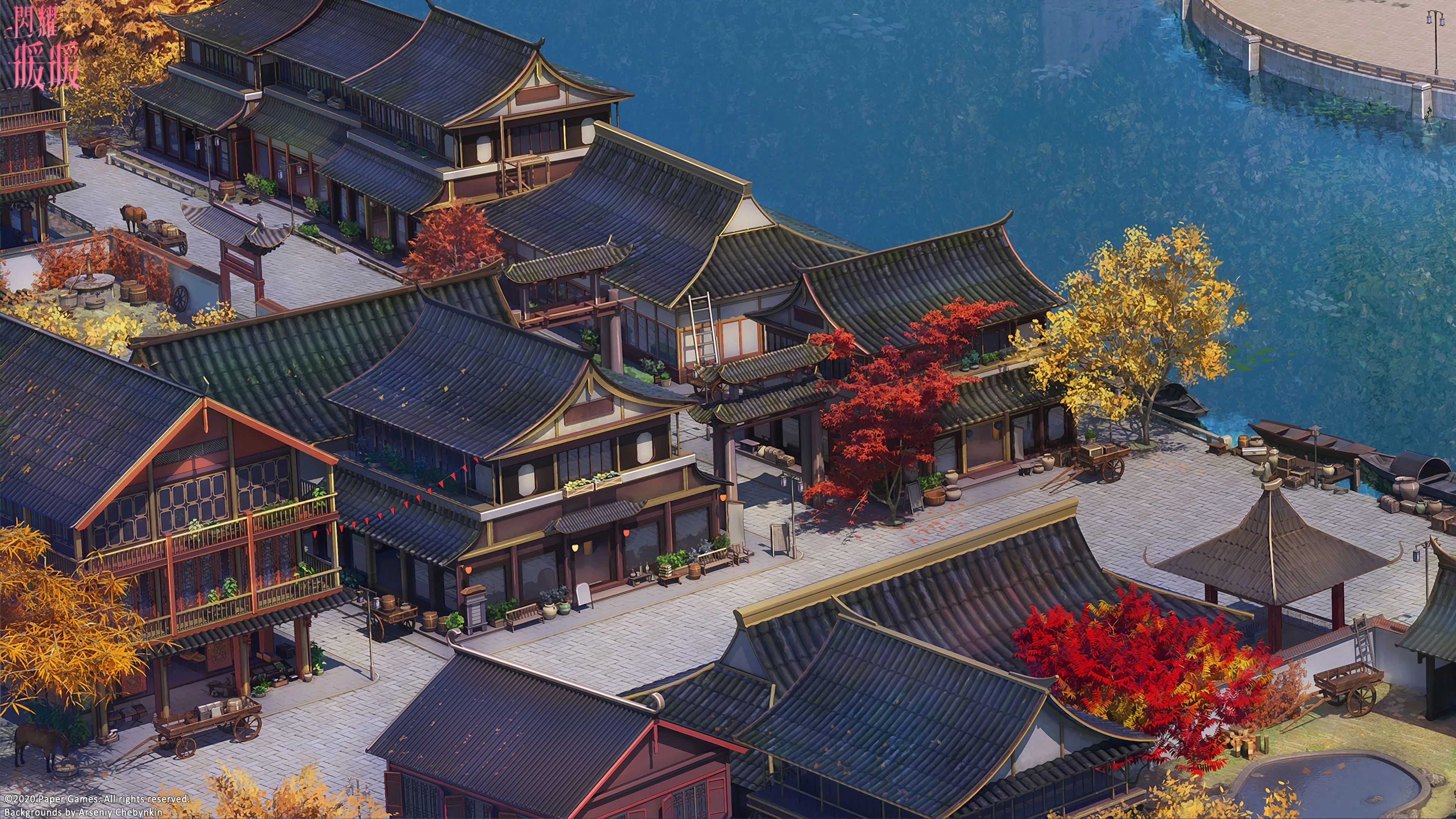 4K场景动漫 生动形象壁纸