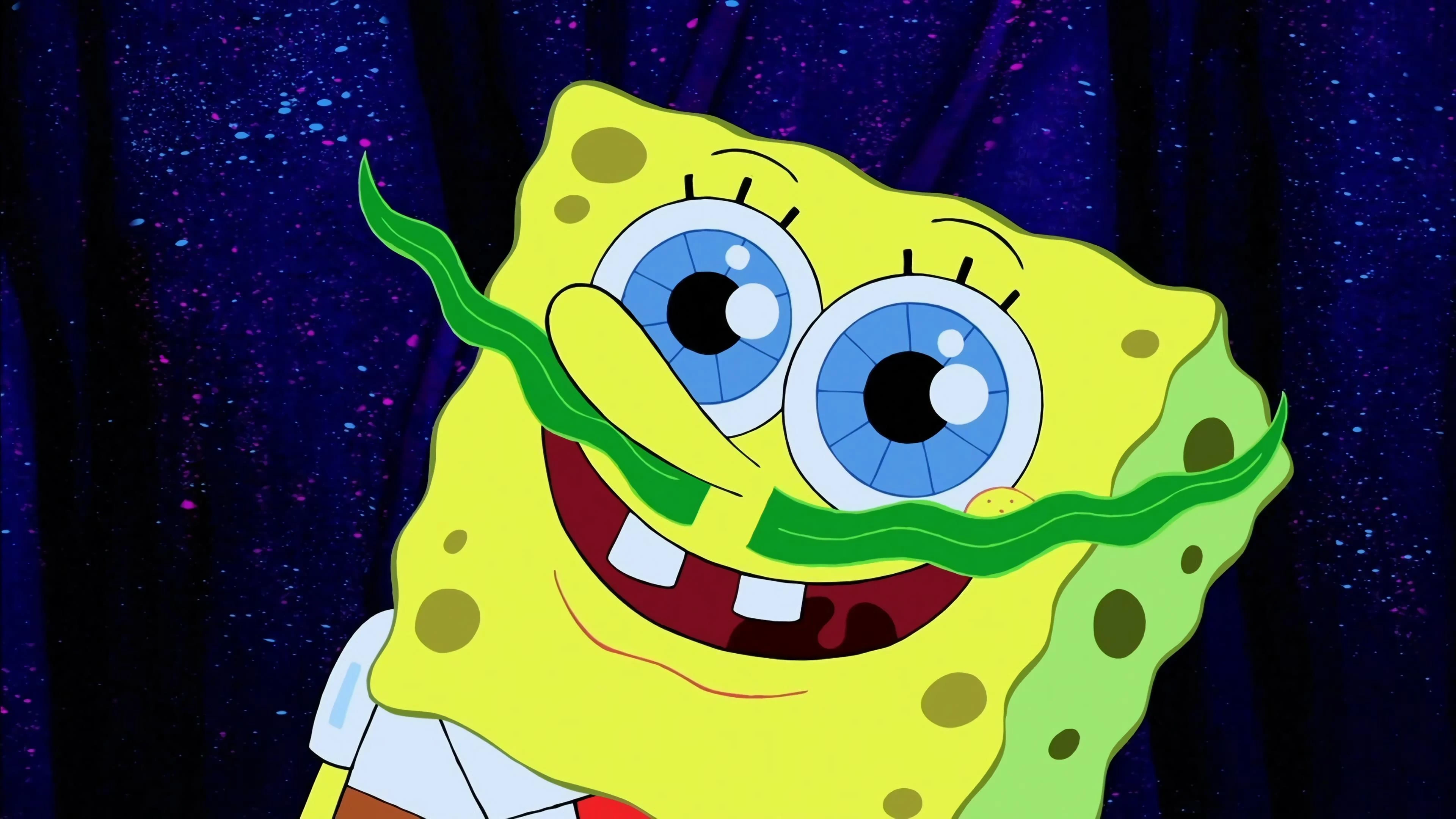 4K海绵宝宝 海底冒险场景壁纸