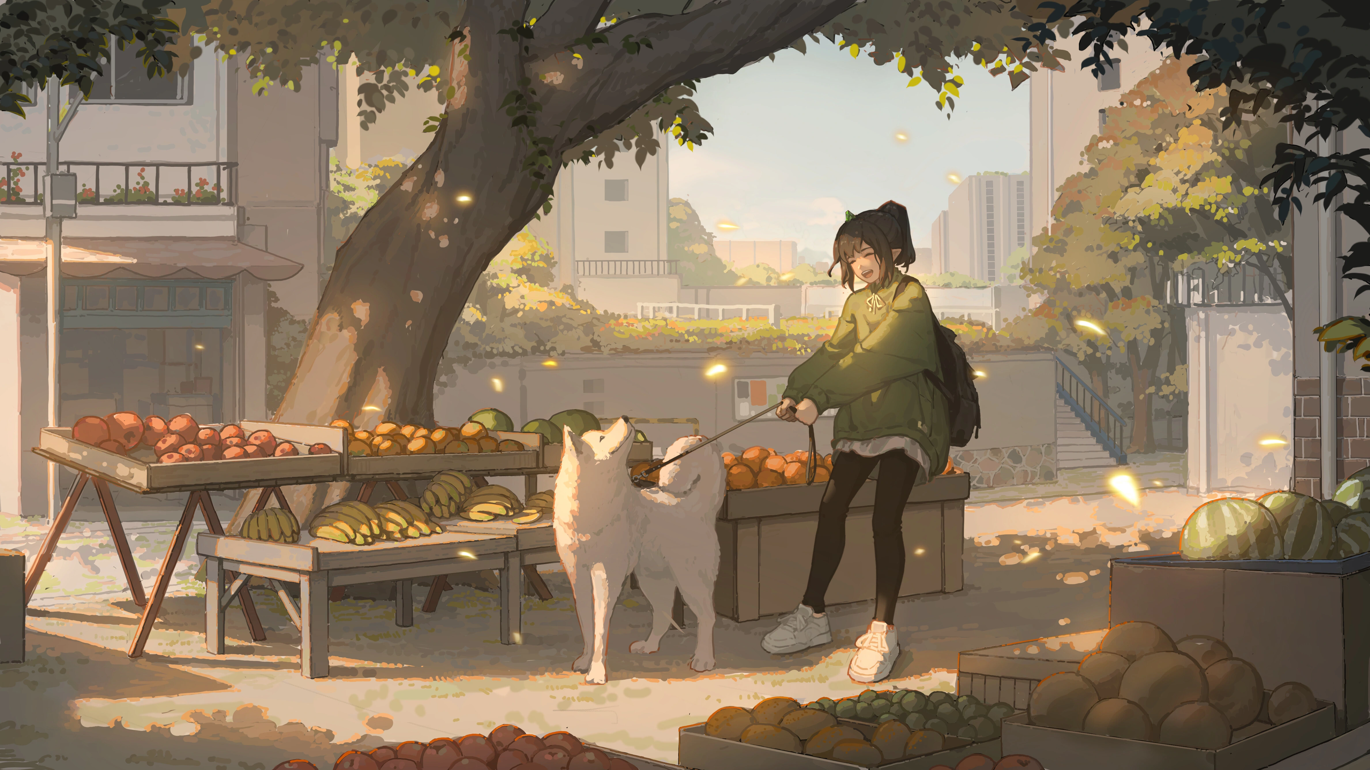 4K画质 花铭插画壁纸 笔记本桌面 无水印