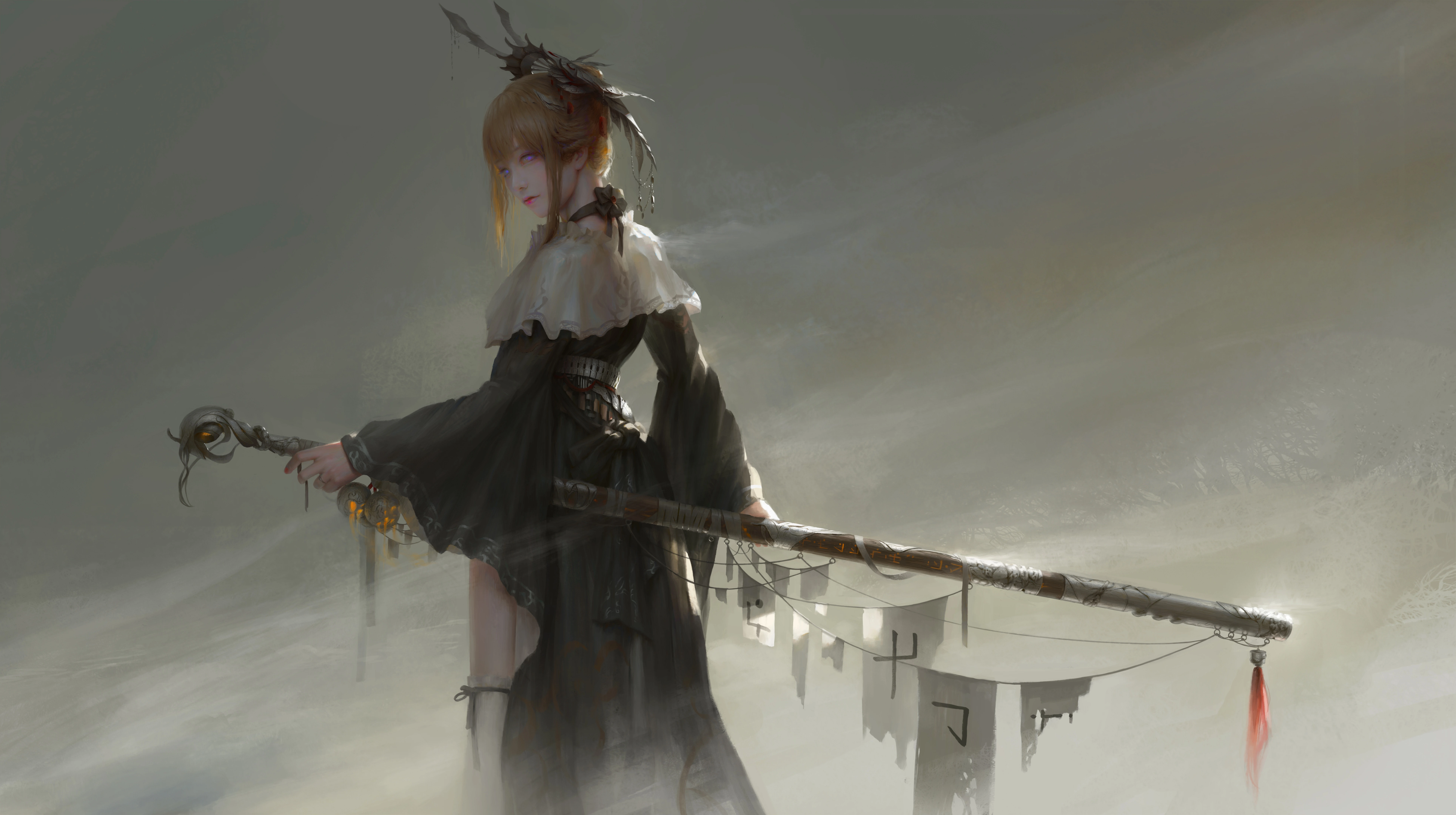 无损画质 void_0同人美图 iPad壁纸 免费下载
