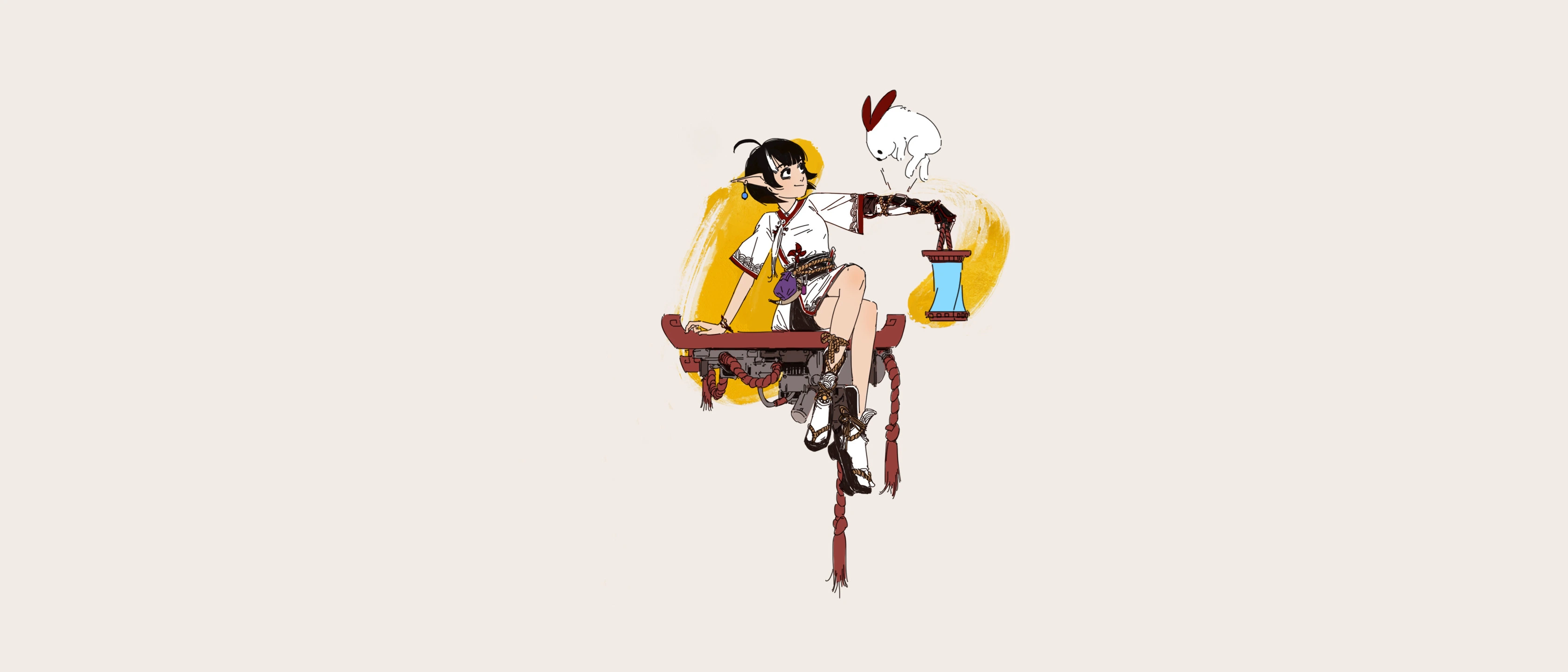 2K壁纸 666K信譞插画壁纸 iPad壁纸 完整合集